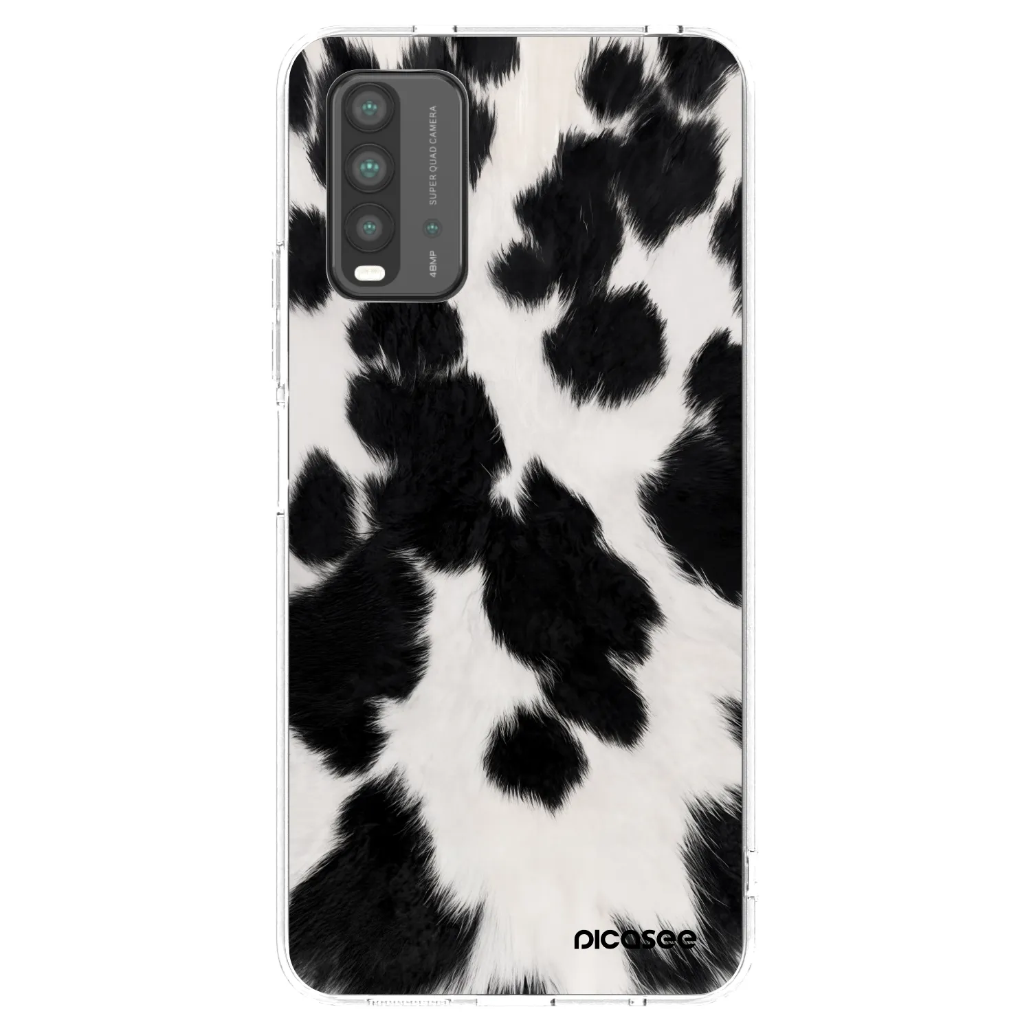 Picasee silikónový čierny obal pre Xiaomi Redmi 9T - Black Moo