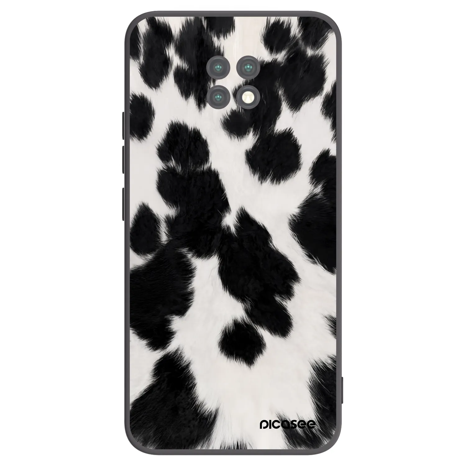 Picasee silikónový čierny obal pre Xiaomi Redmi Note 9T - Black Moo
