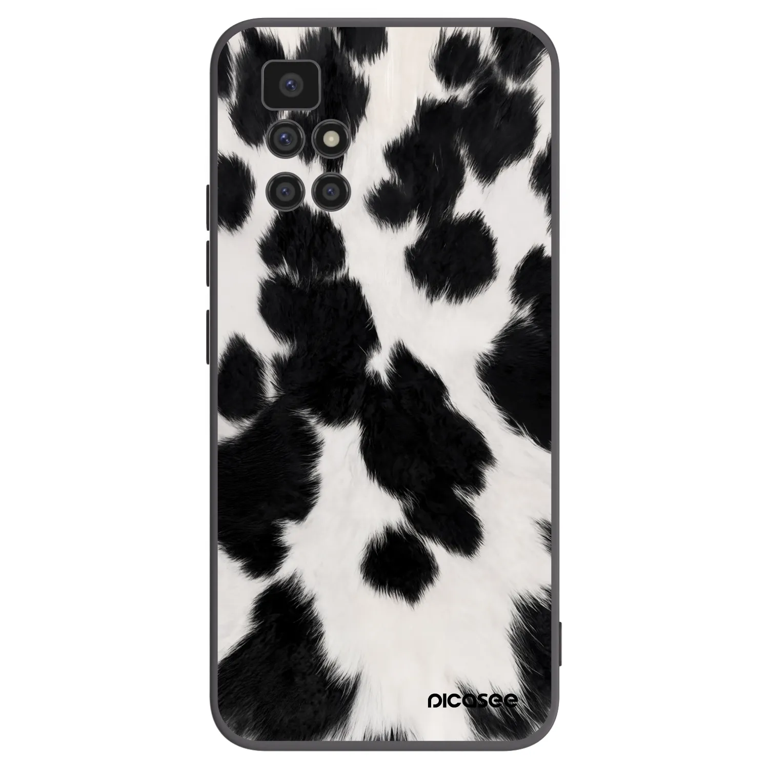 Picasee silikónový čierny obal pre Xiaomi Redmi 10 - Black Moo