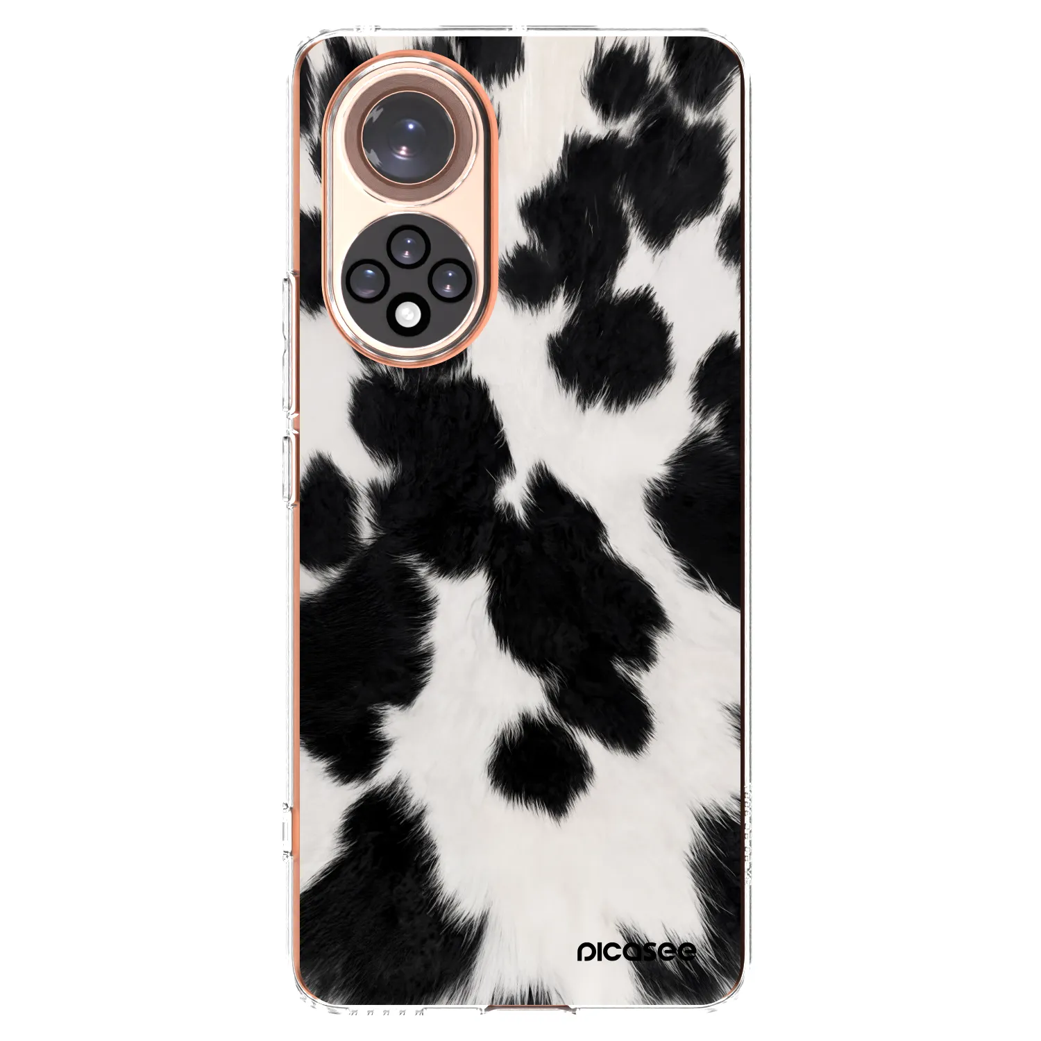 Picasee silikónový prehľadný obal pre Honor 50 5G - Black Moo