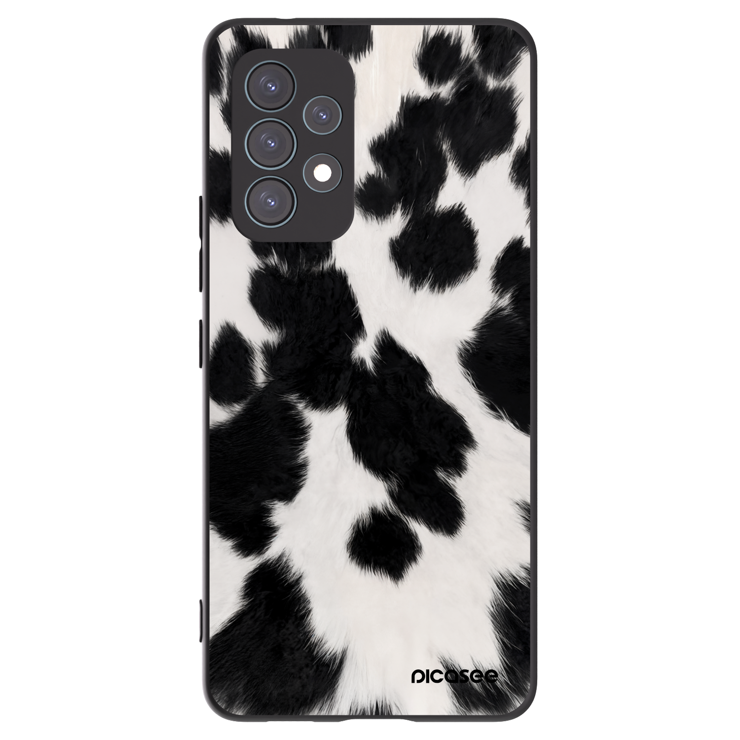 Picasee silikónový čierny obal pre Samsung Galaxy A53 5G A536 - Black Moo
