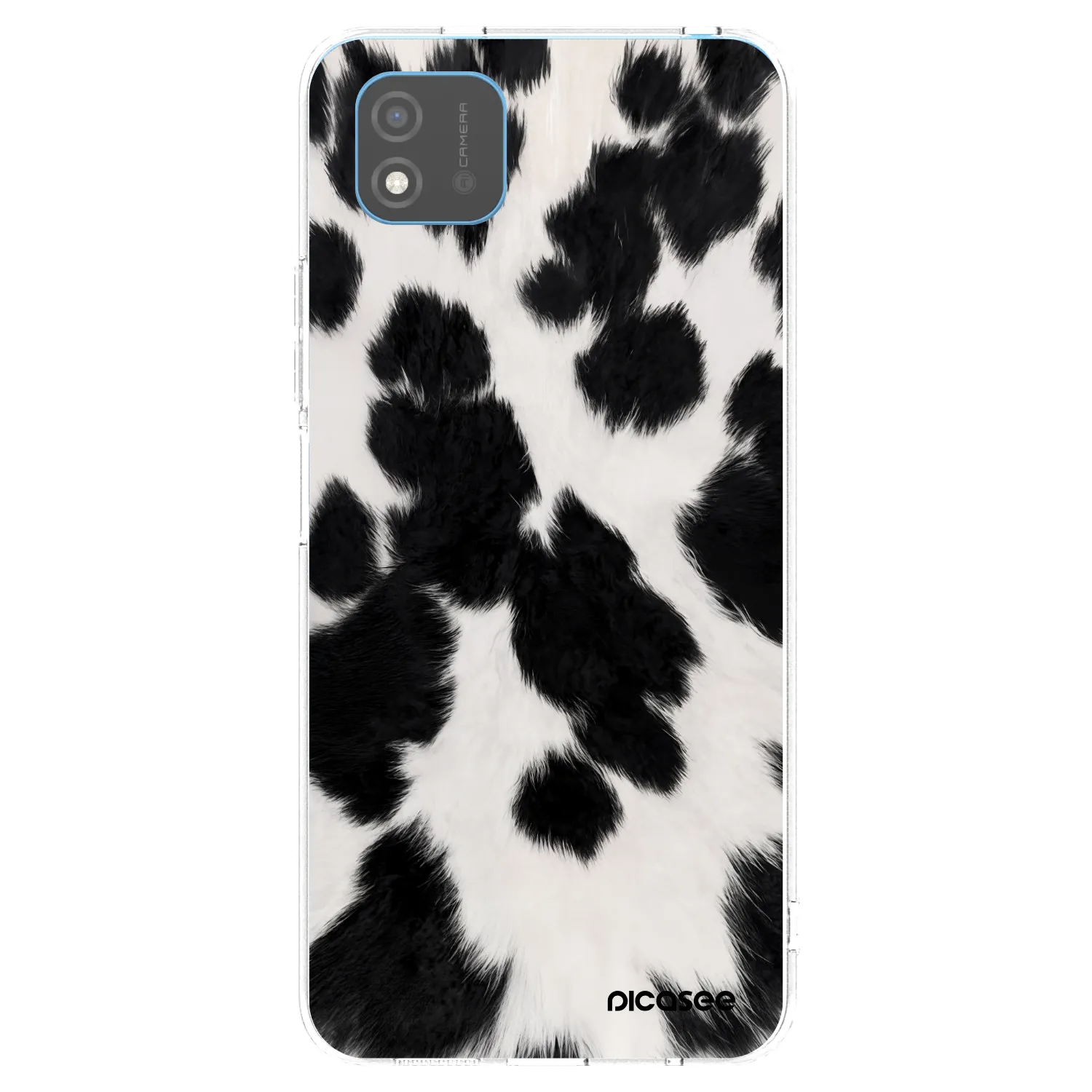 Picasee silikónový prehľadný obal pre Realme C11 (2021) - Black Moo