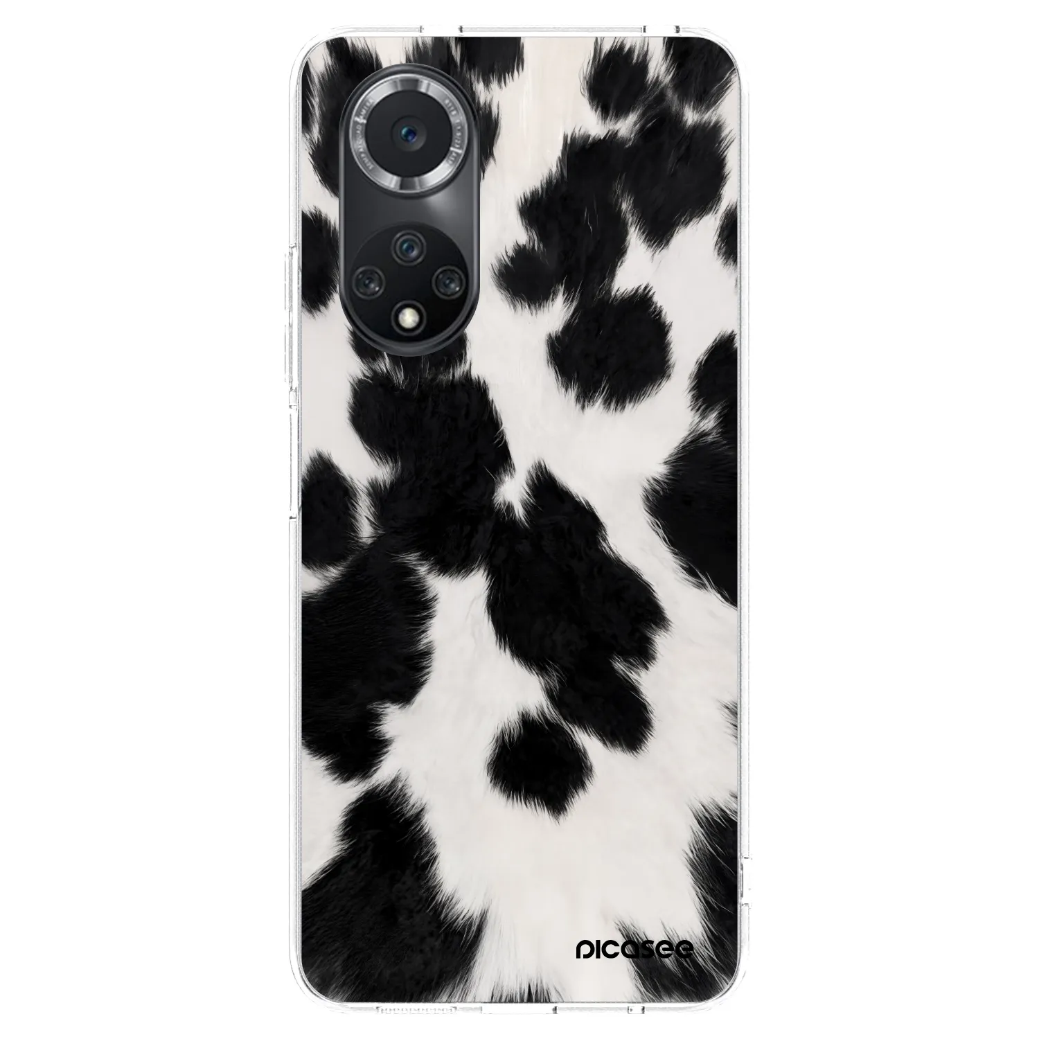 Silikónový prehľadný obal pre Huawei Nova 9 SE - Black Moo