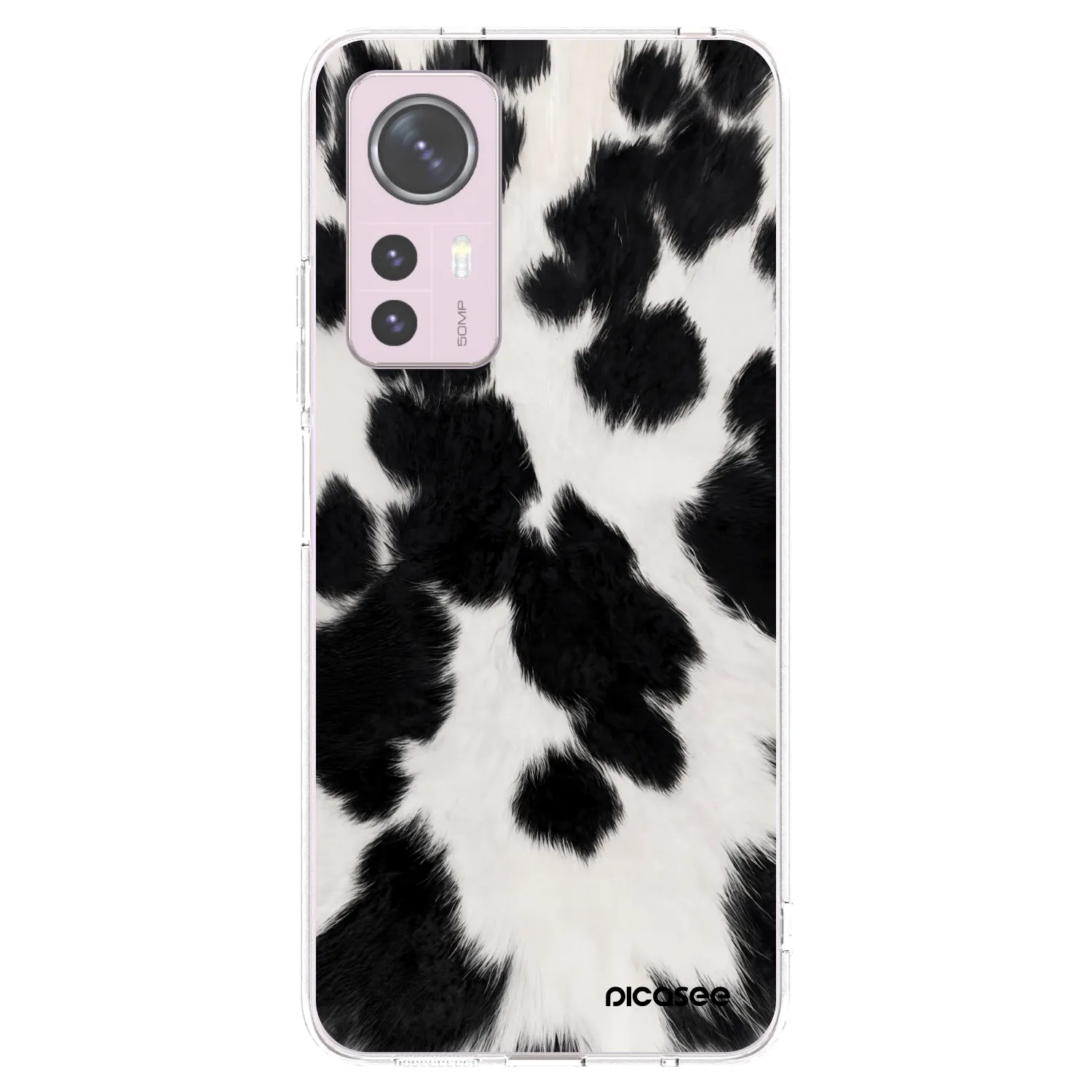 Picasee silikónový prehľadný obal pre Xiaomi 12 - Black Moo