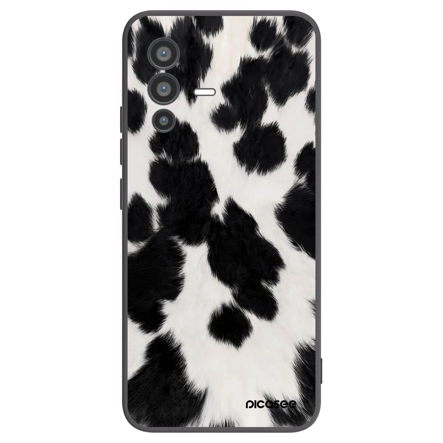 Picasee silikónový čierny obal pre Vivo V23 5G - Black Moo
