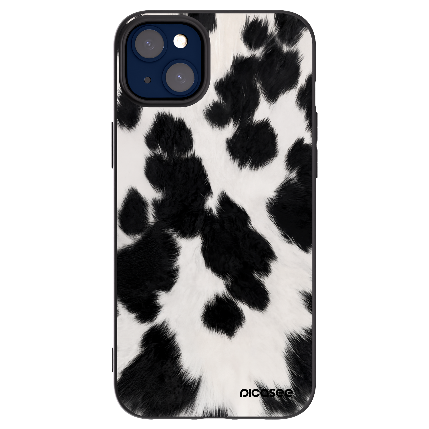 Picasee silikónový čierny obal pre Apple iPhone 14 Plus - Black Moo