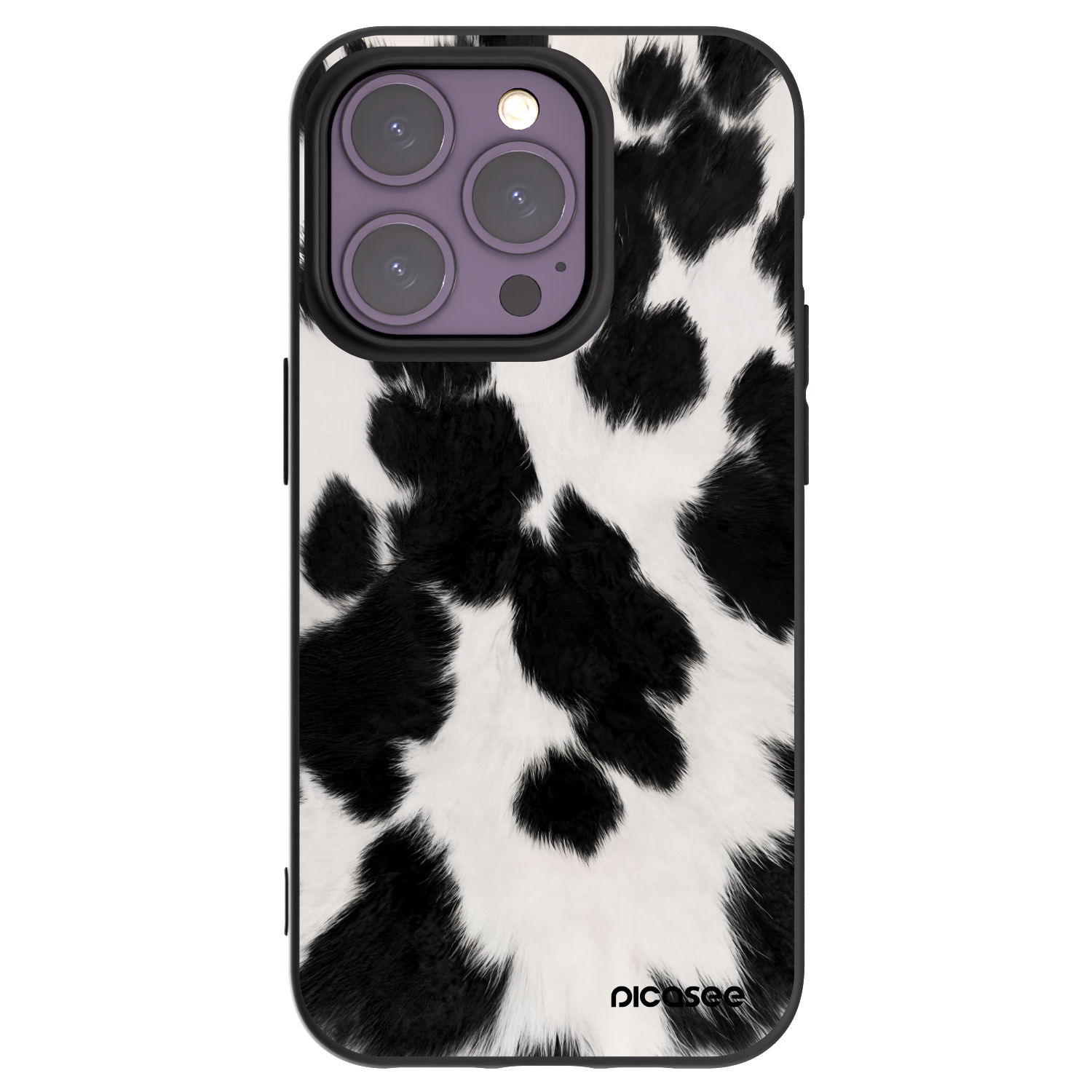 Picasee silikónový čierny obal pre Apple iPhone 14 Pro - Black Moo