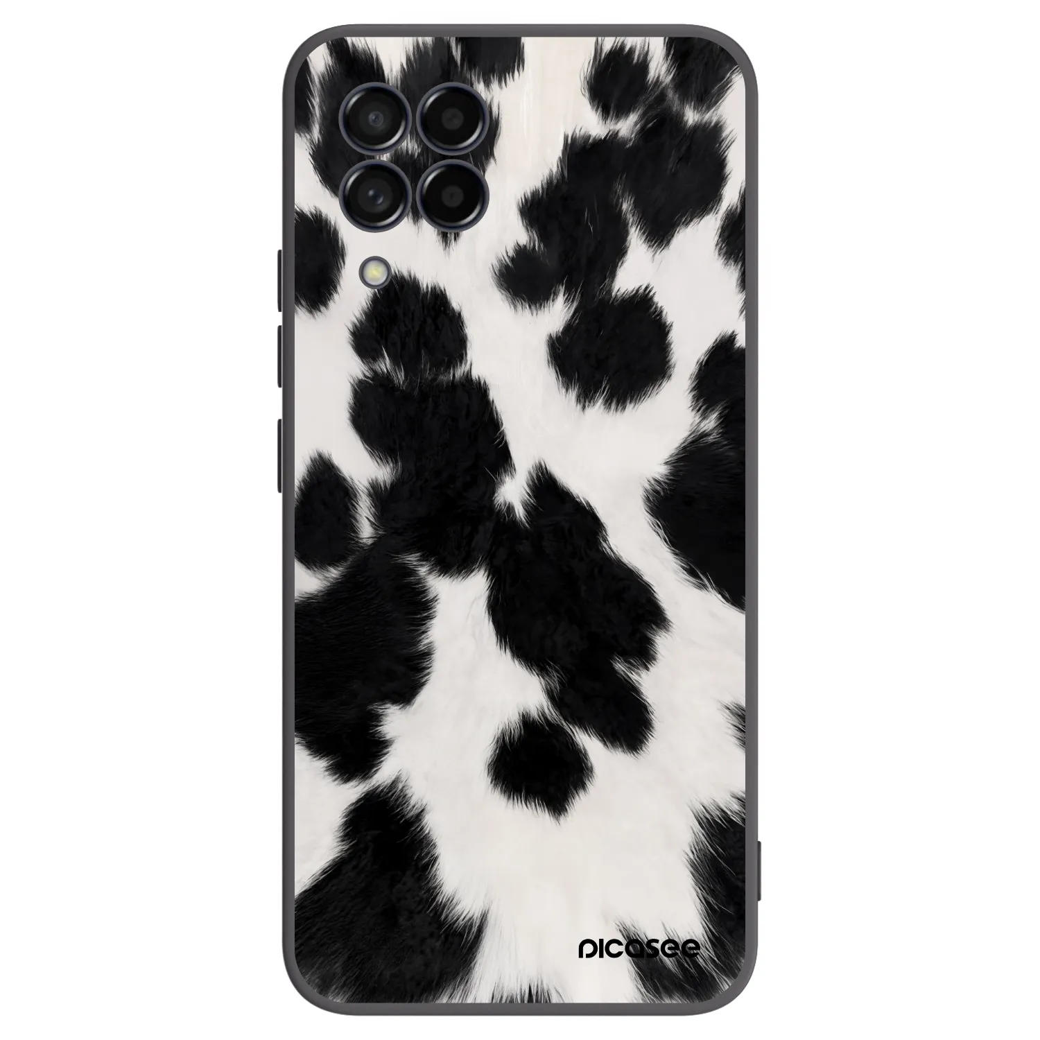 Picasee silikónový čierny obal pre Samsung Galaxy M53 5G - Black Moo