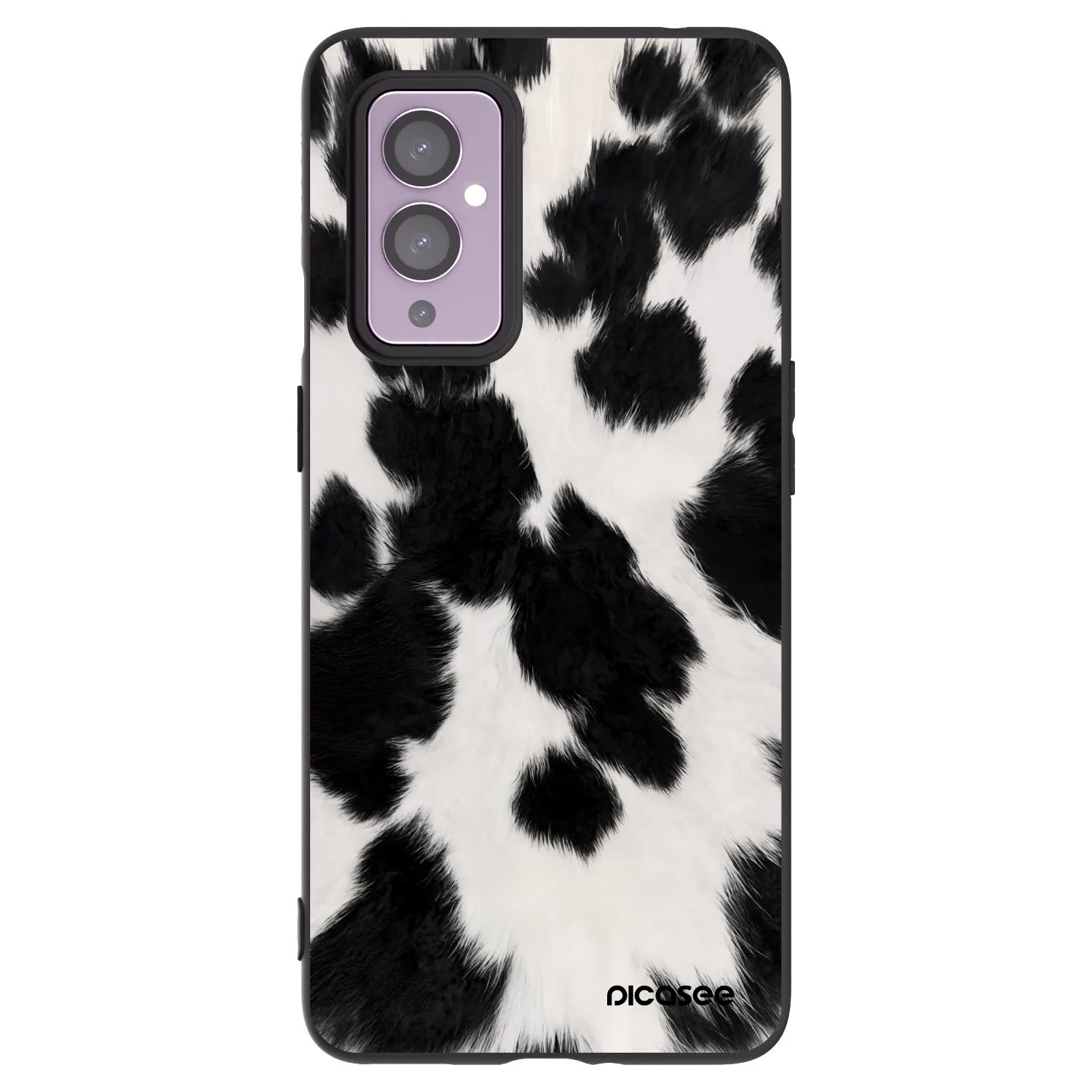 Picasee silikónový čierny obal pre OnePlus 9 - Black Moo
