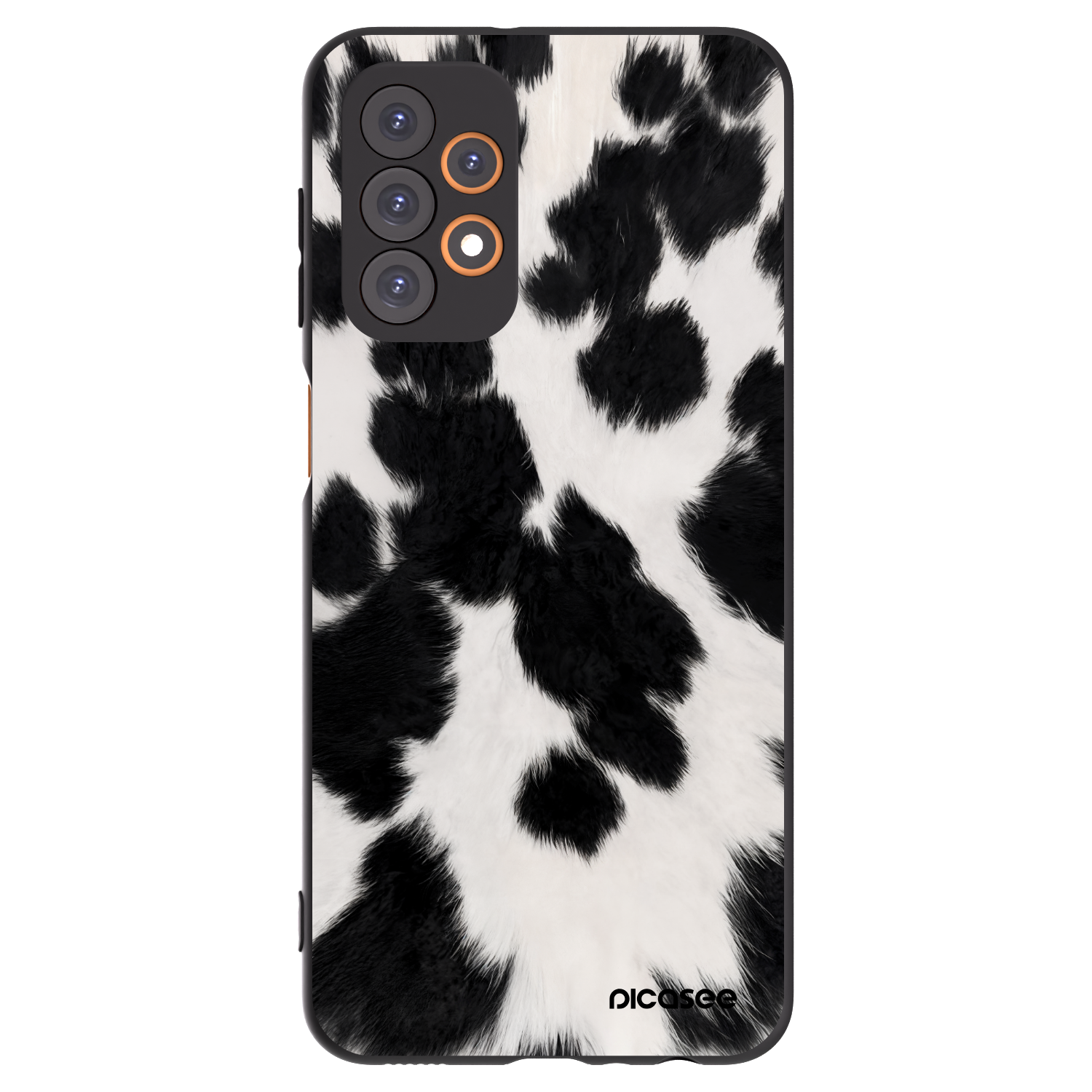 Picasee silikónový čierny obal pre Samsung Galaxy A23 A235F 4G - Black Moo