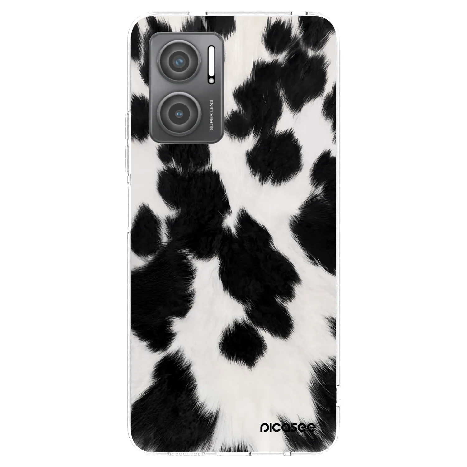 Picasee silikónový prehľadný obal pre Xiaomi Redmi 10 5G - Black Moo
