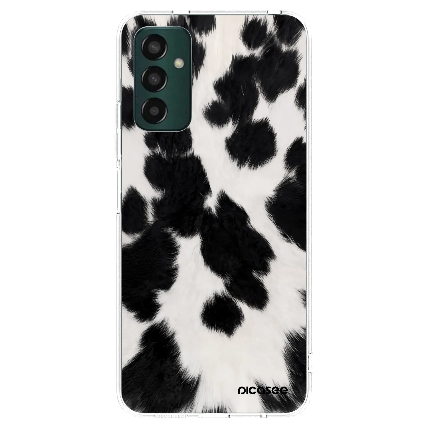 Picasee silikónový prehľadný obal pre Samsung Galaxy M23 5G - Black Moo