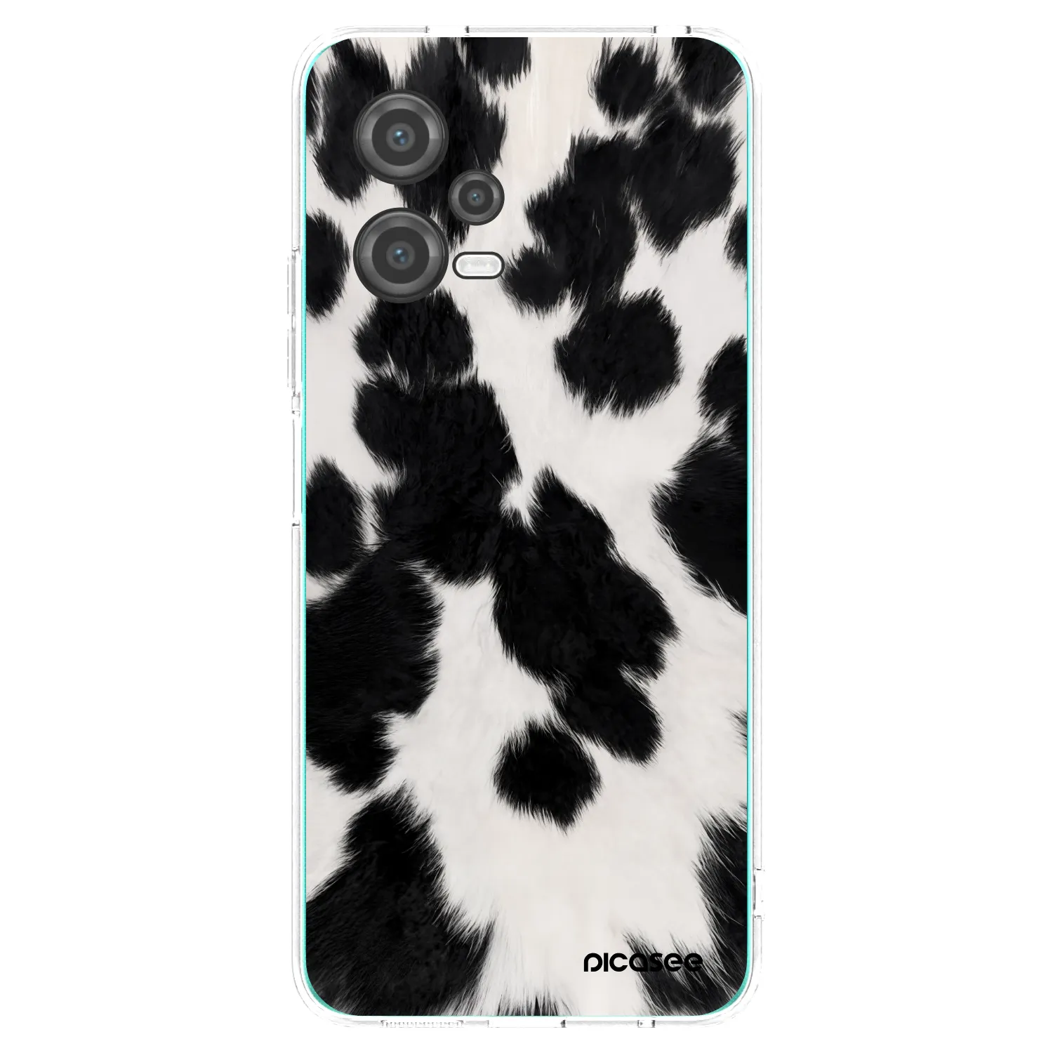 Picasee silikónový prehľadný obal pre Xiaomi Poco X5 - Black Moo