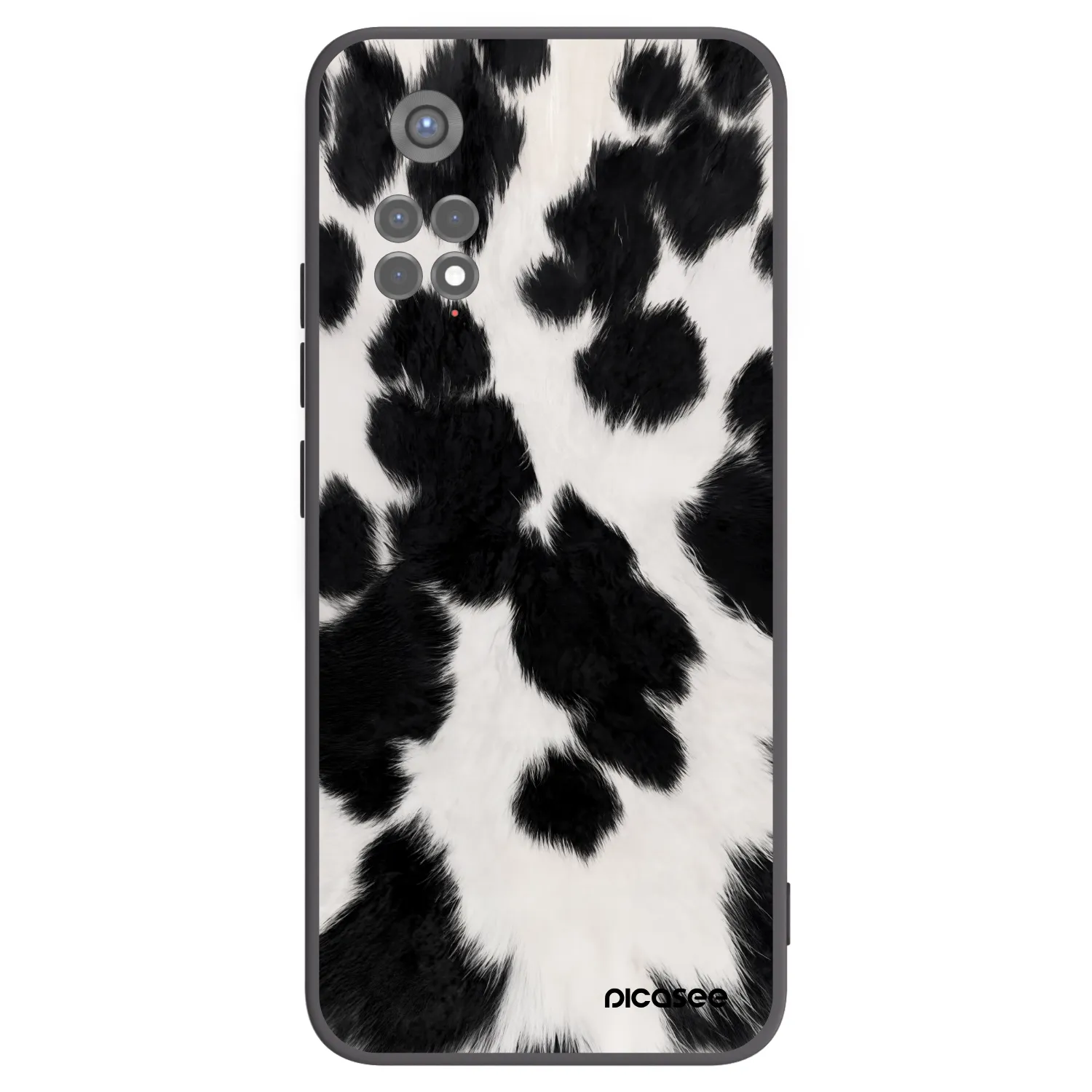 Picasee silikónový čierny obal pre Xiaomi Redmi Note 11S 5G - Black Moo