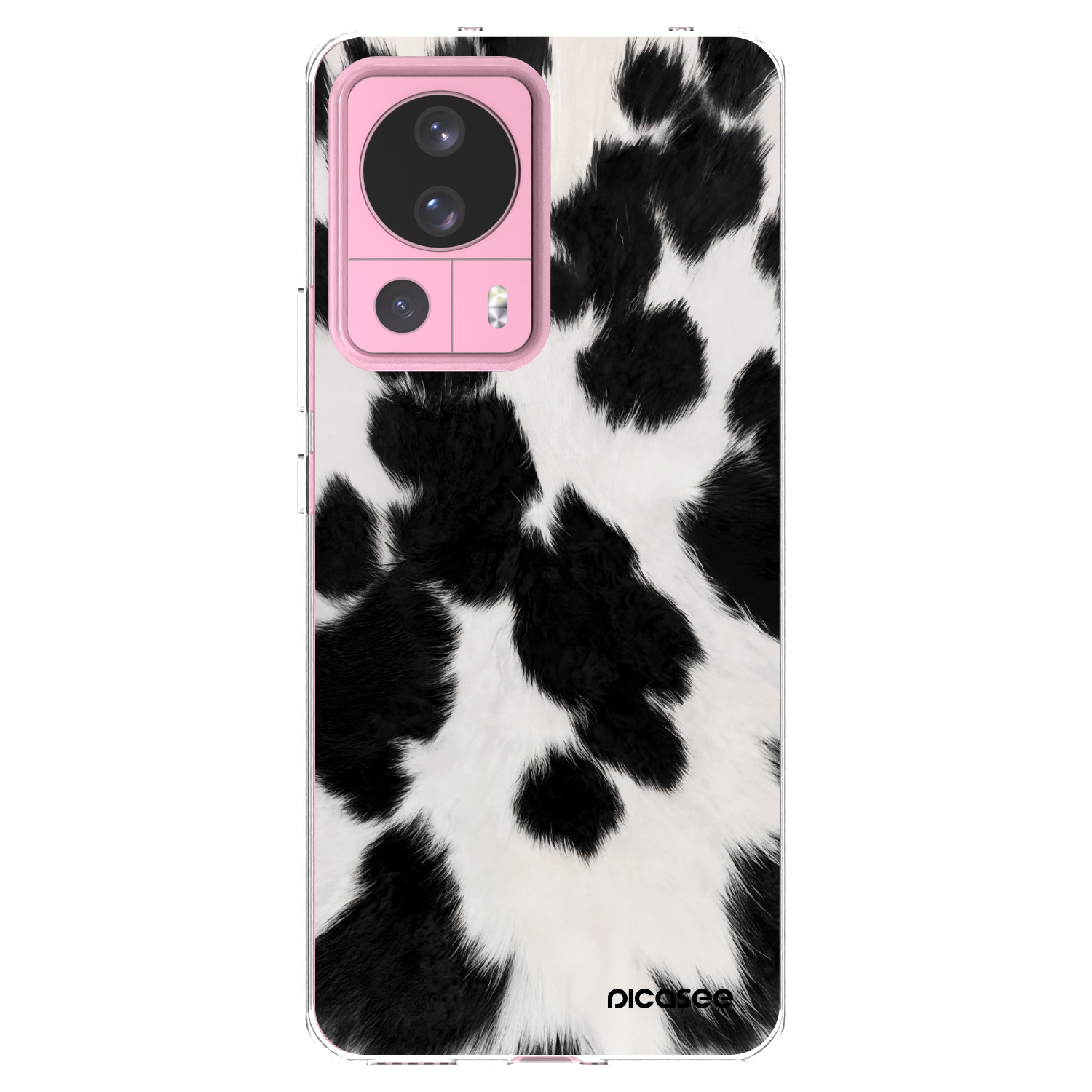 Picasee silikónový prehľadný obal pre Xiaomi 13 Lite - Black Moo
