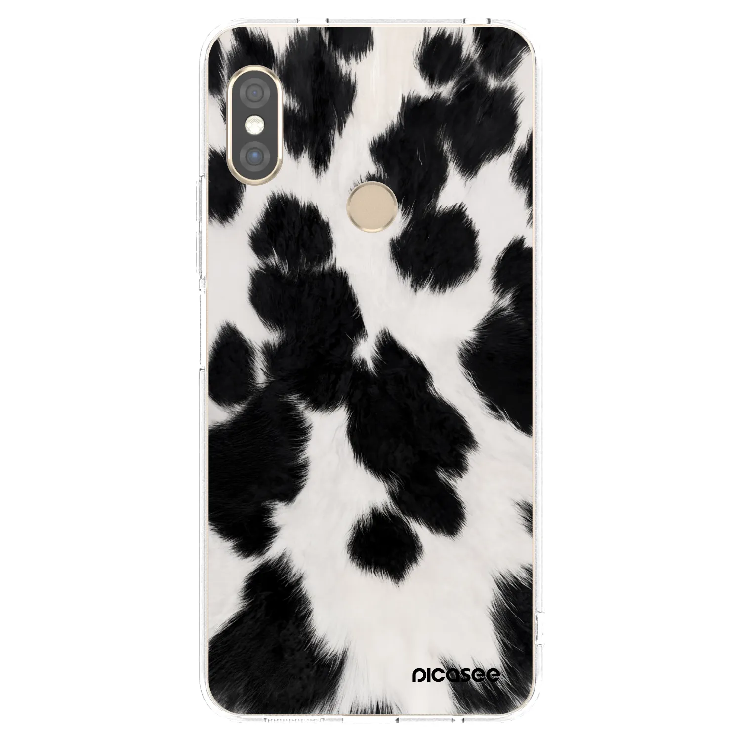 Silikónový prehľadný obal pre Xiaomi Redmi Note 5 Global - Black Moo