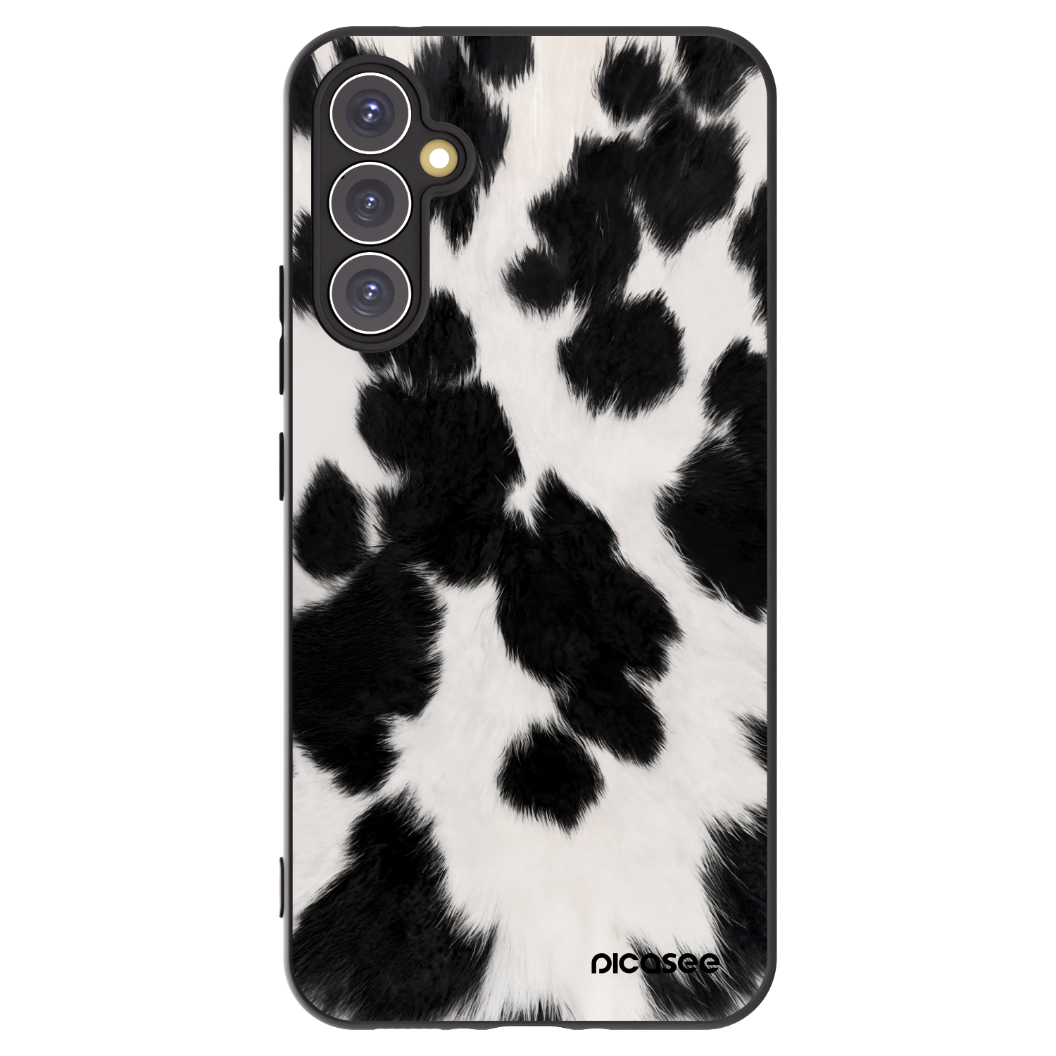 Picasee silikónový čierny obal pre Samsung Galaxy A34 5G A346B - Black Moo