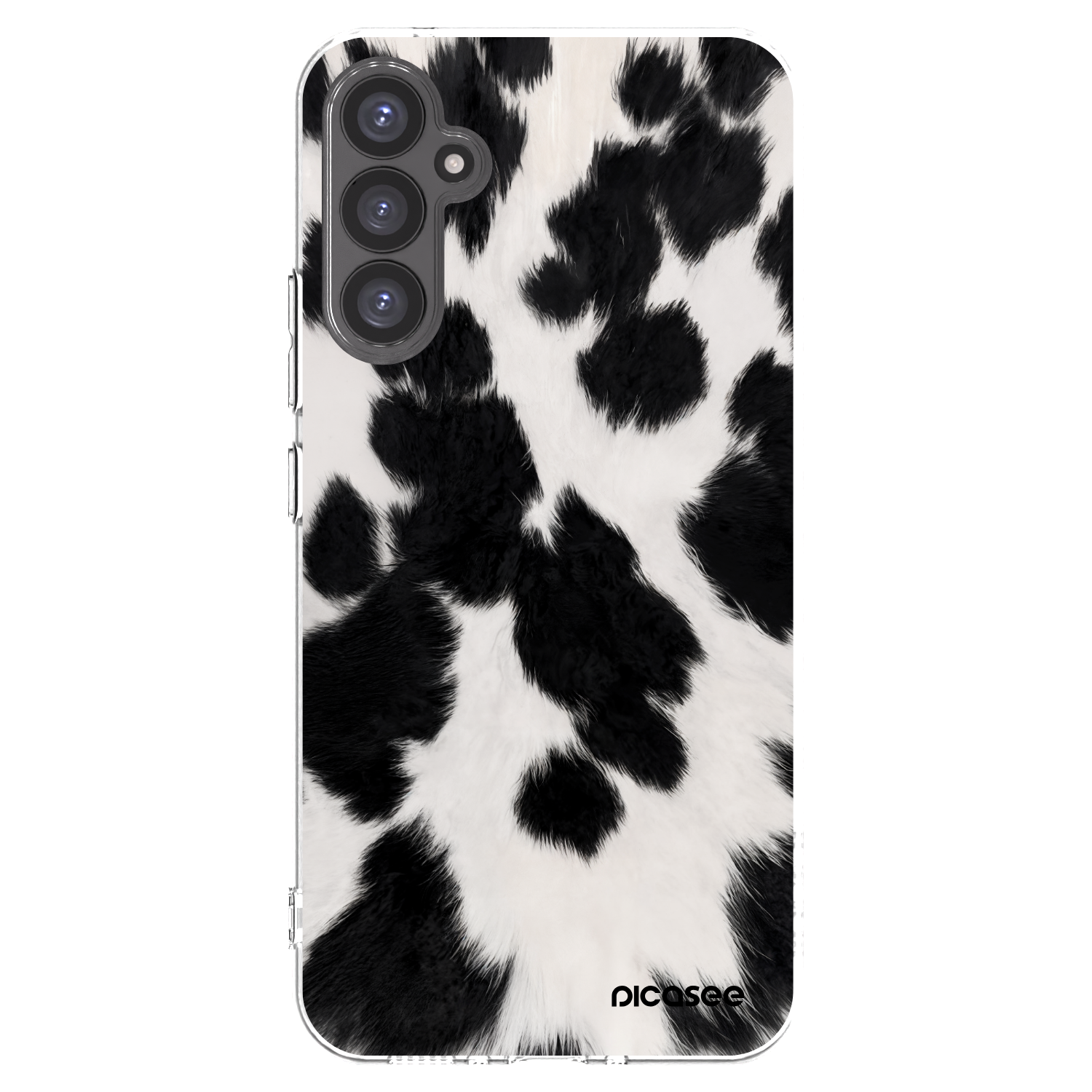 Picasee silikónový prehľadný obal pre Samsung Galaxy A34 5G A346B - Black Moo