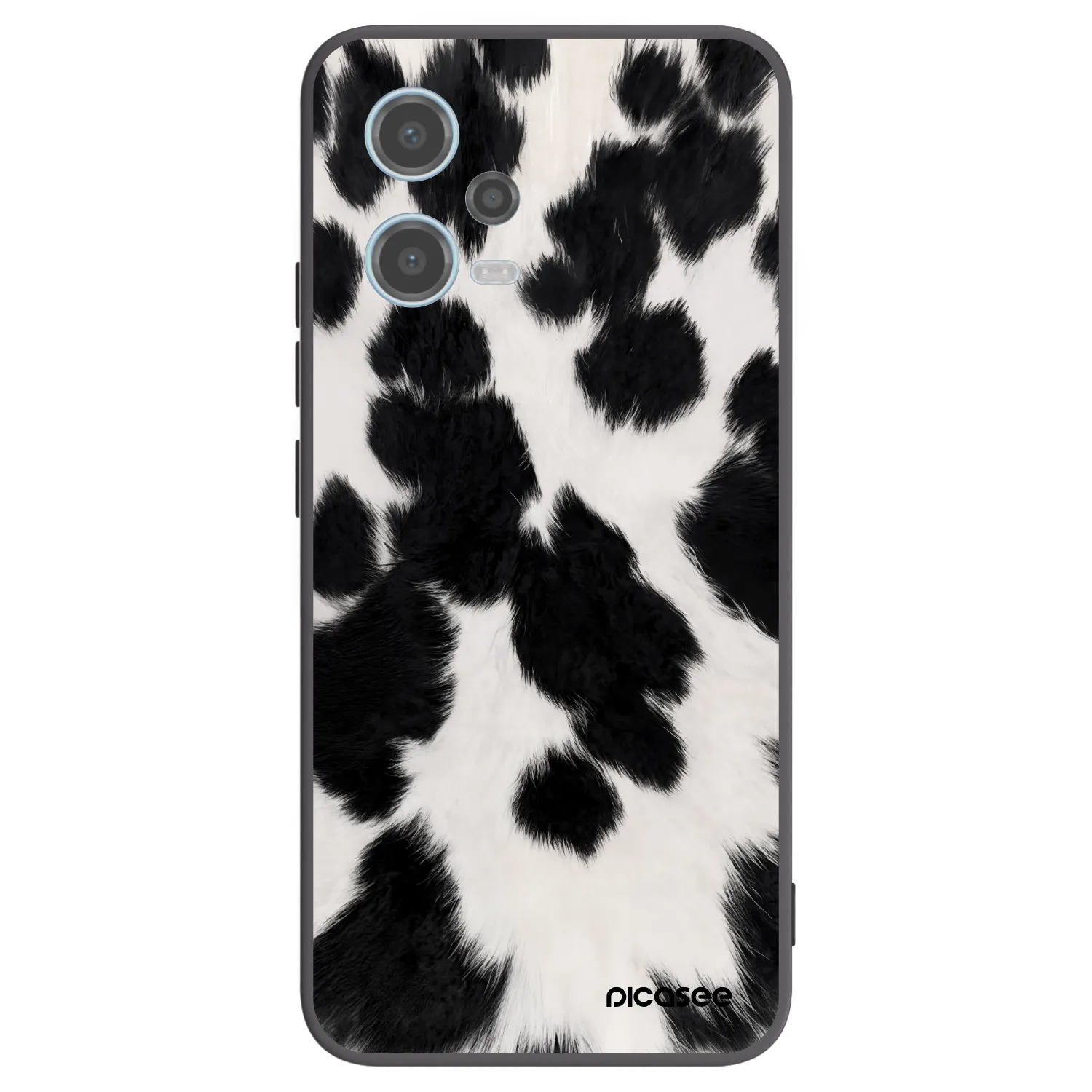 Picasee silikónový čierny obal pre Xiaomi Redmi Note 12 5G - Black Moo