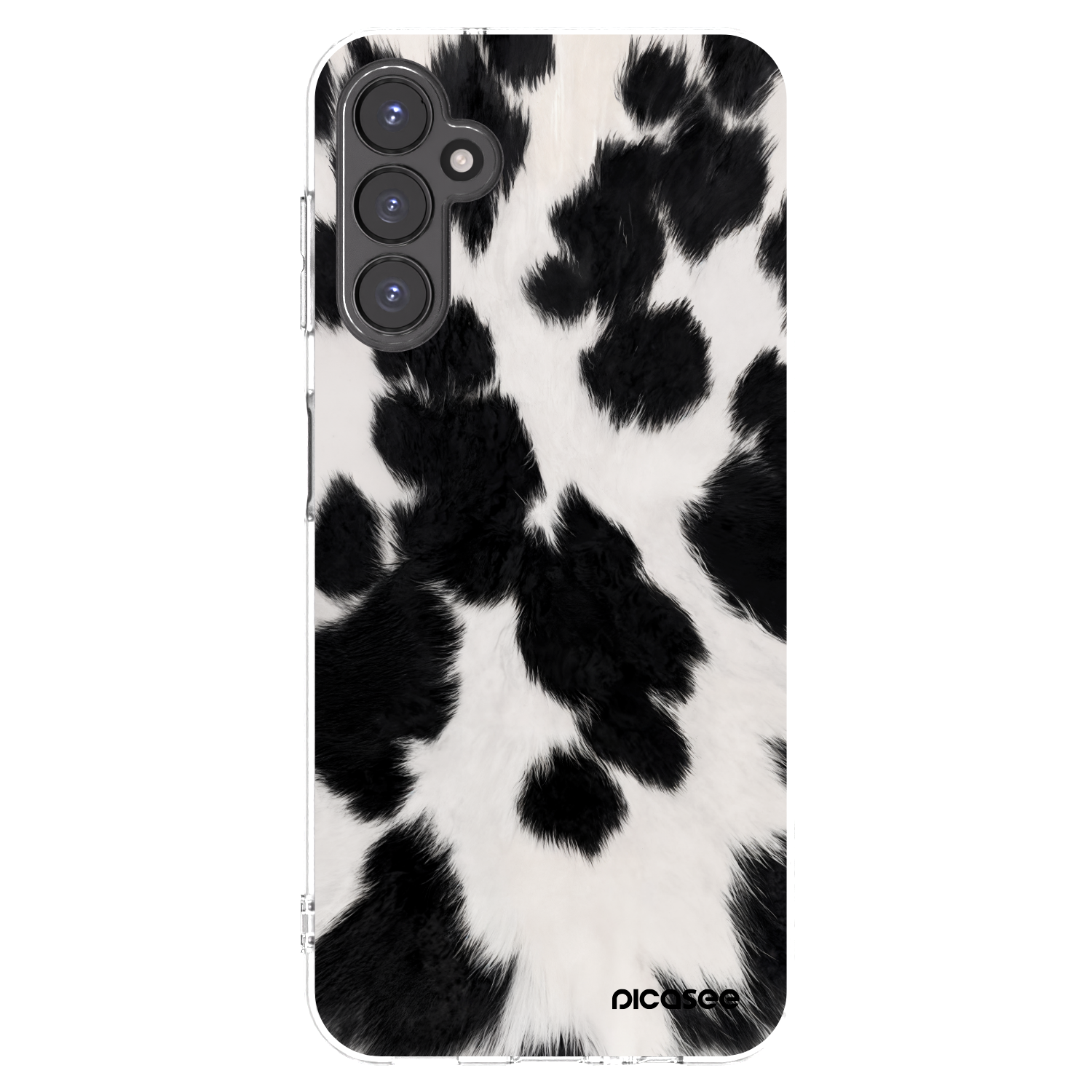Picasee silikónový prehľadný obal pre Samsung Galaxy A14 5G A146P - Black Moo