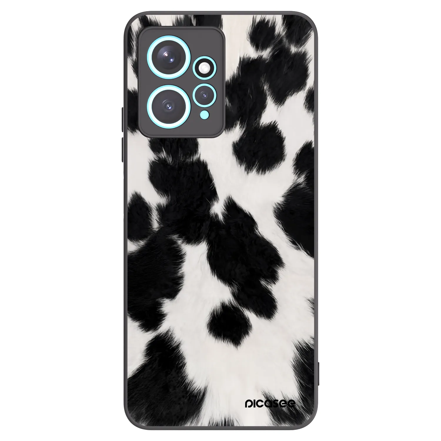 Picasee silikónový čierny obal pre Xiaomi Redmi Note 12 4G - Black Moo
