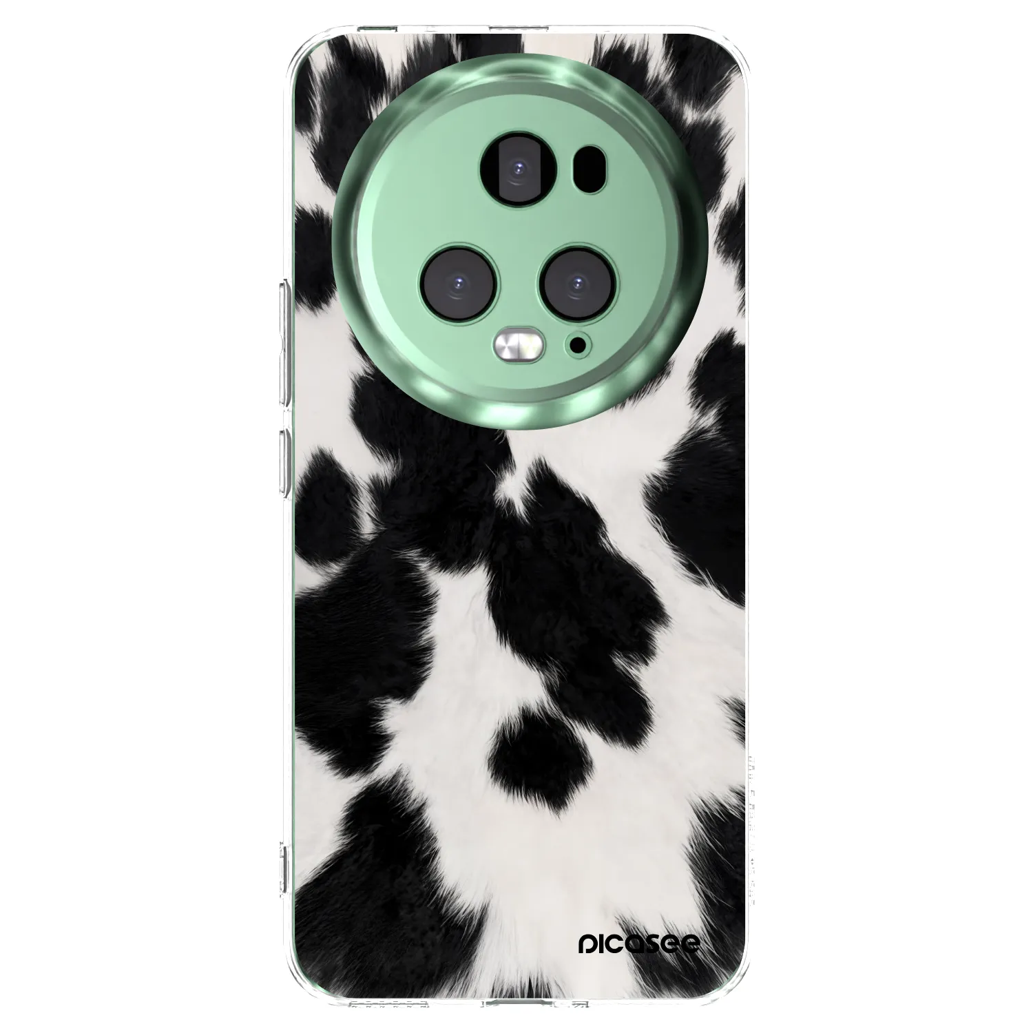 Silikónový prehľadný obal pre Honor Magic5 Pro - Black Moo