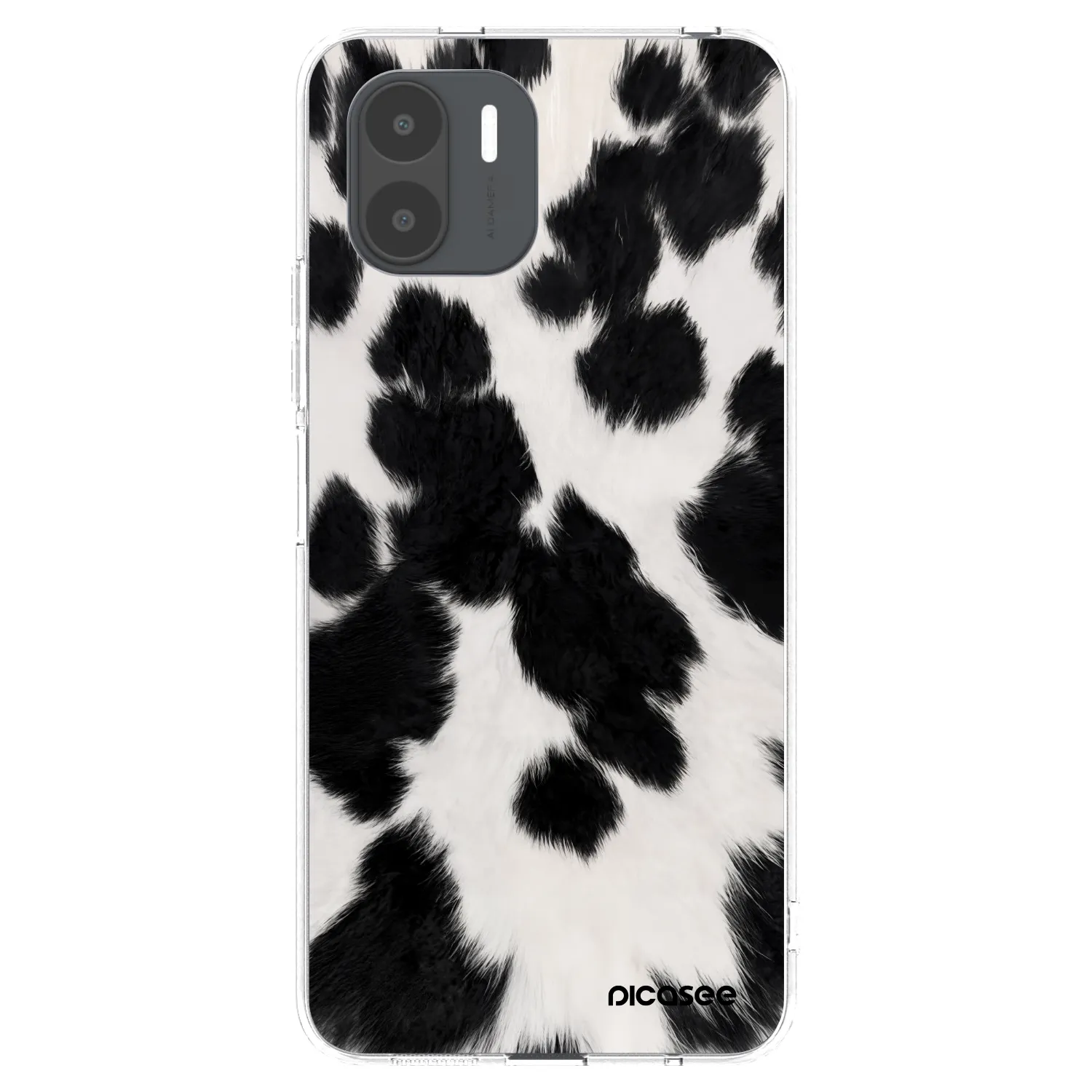 Picasee silikónový prehľadný obal pre Xiaomi Redmi A2 - Black Moo