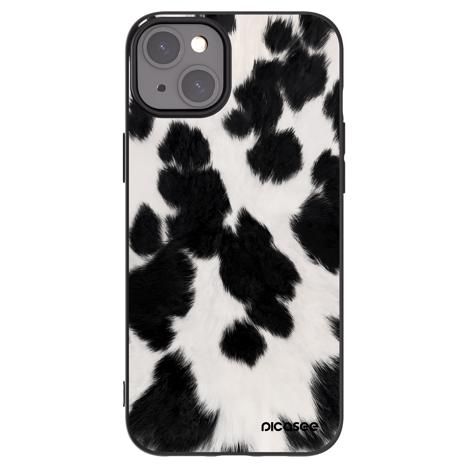 Silikónový čierny obal pre Apple iPhone 15 Plus - Black Moo
