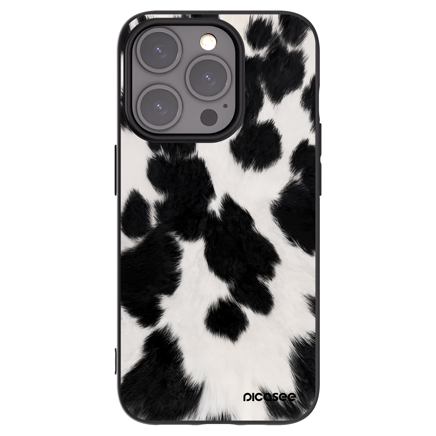 Silikónový čierny obal pre Apple iPhone 15 Pro - Black Moo