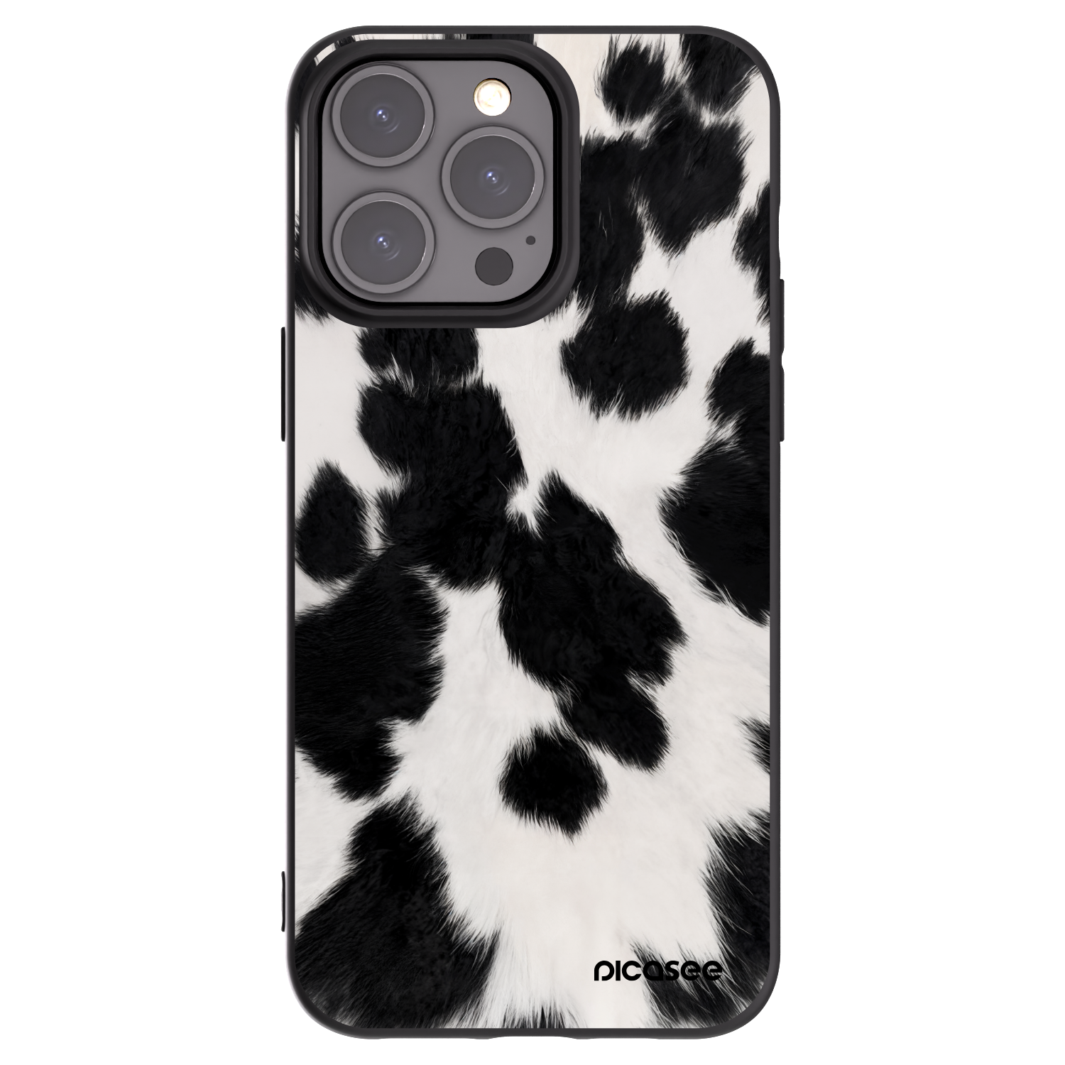 Silikónový čierny obal pre Apple iPhone 15 Pro Max - Black Moo