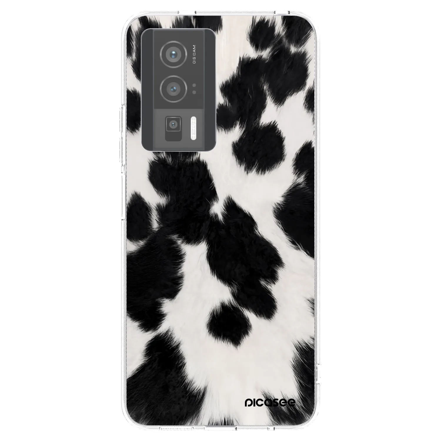 Picasee silikónový prehľadný obal pre Xiaomi Poco F5 Pro 5G - Black Moo