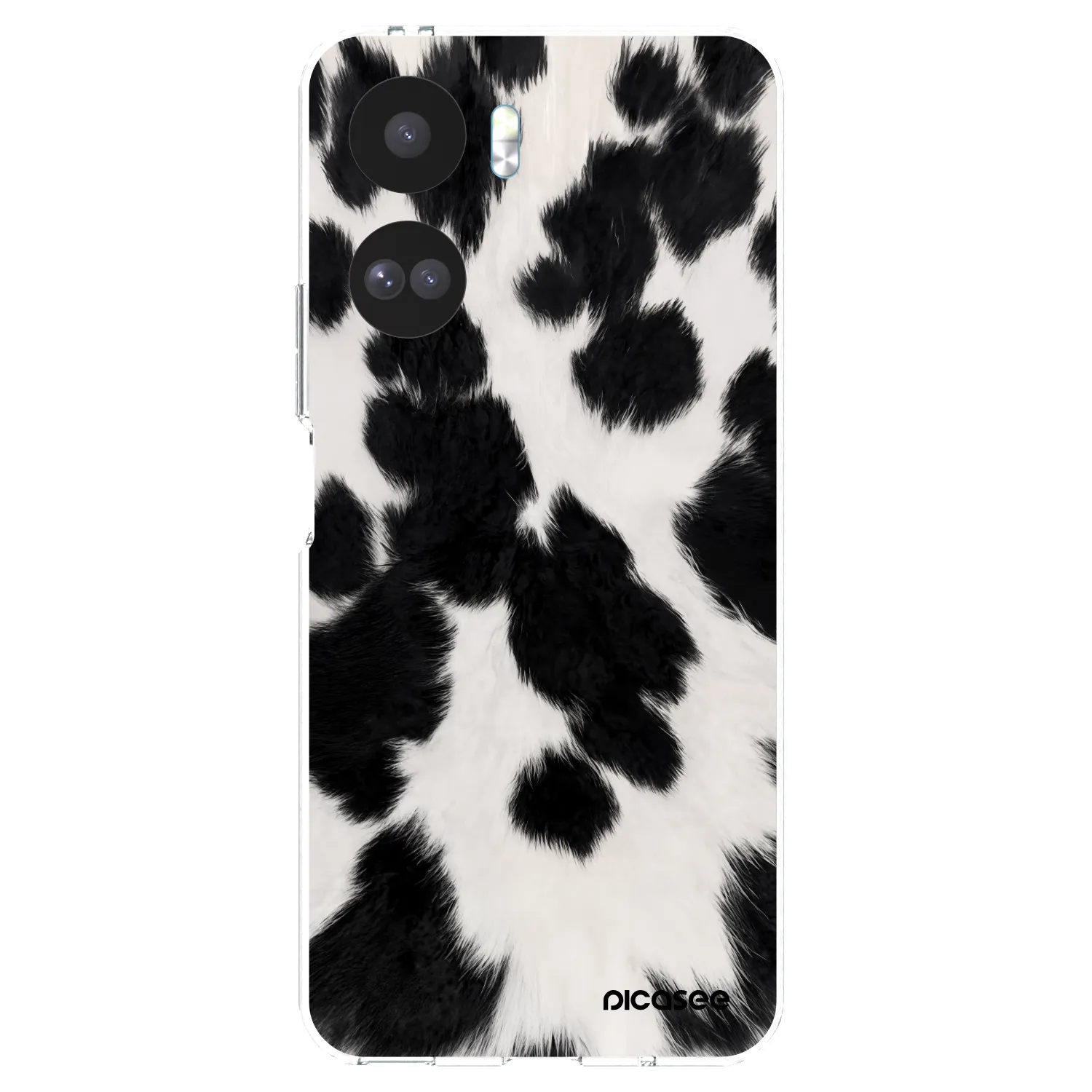 Picasee silikónový prehľadný obal pre Honor 90 Lite 5G - Black Moo