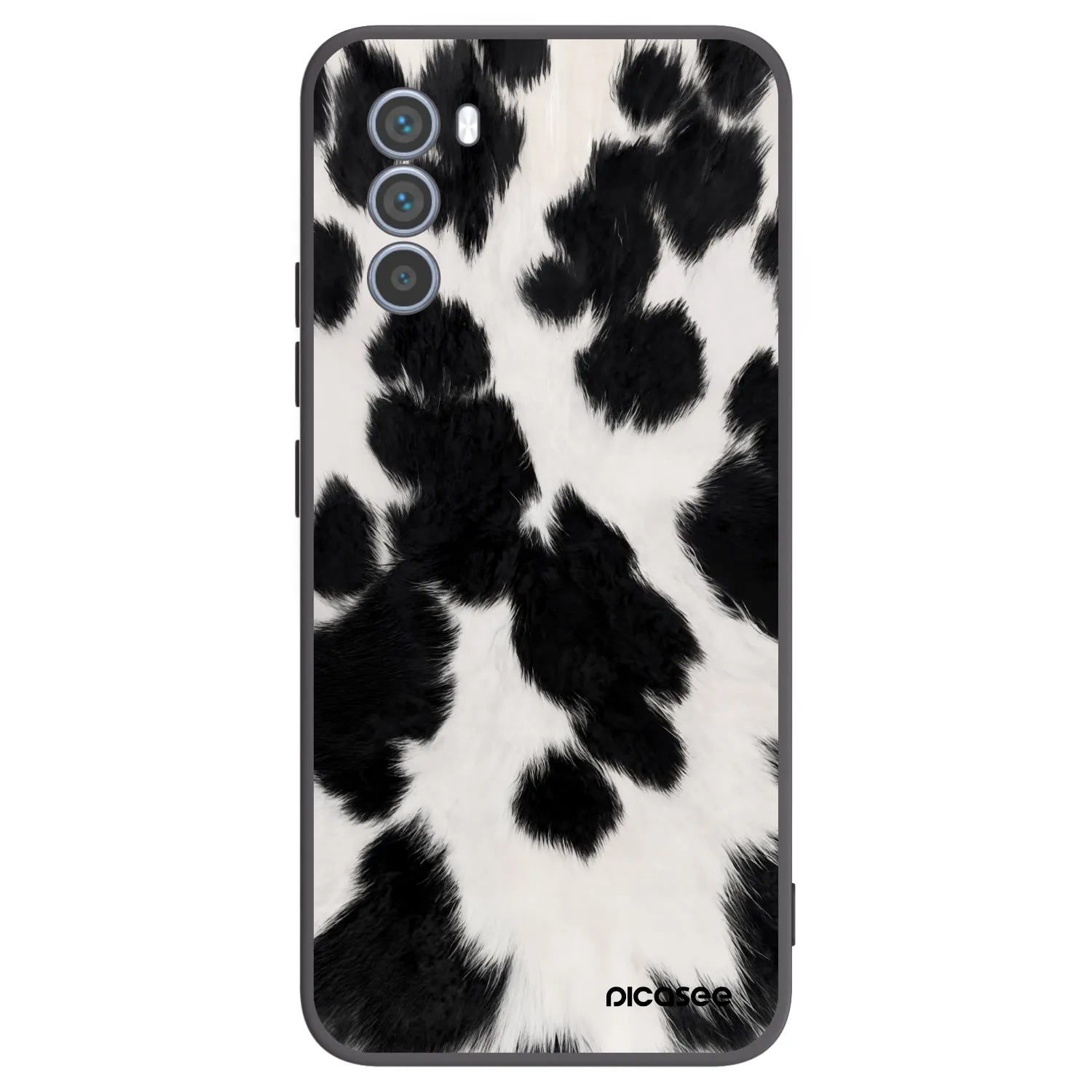 Picasee silikónový čierny obal pre Motorola Moto G62 - Black Moo