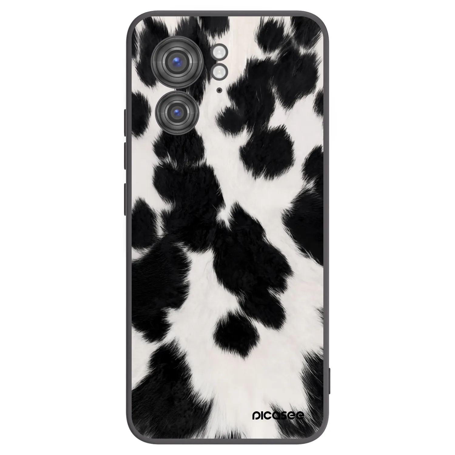 Picasee silikónový čierny obal pre Motorola Edge 40 - Black Moo