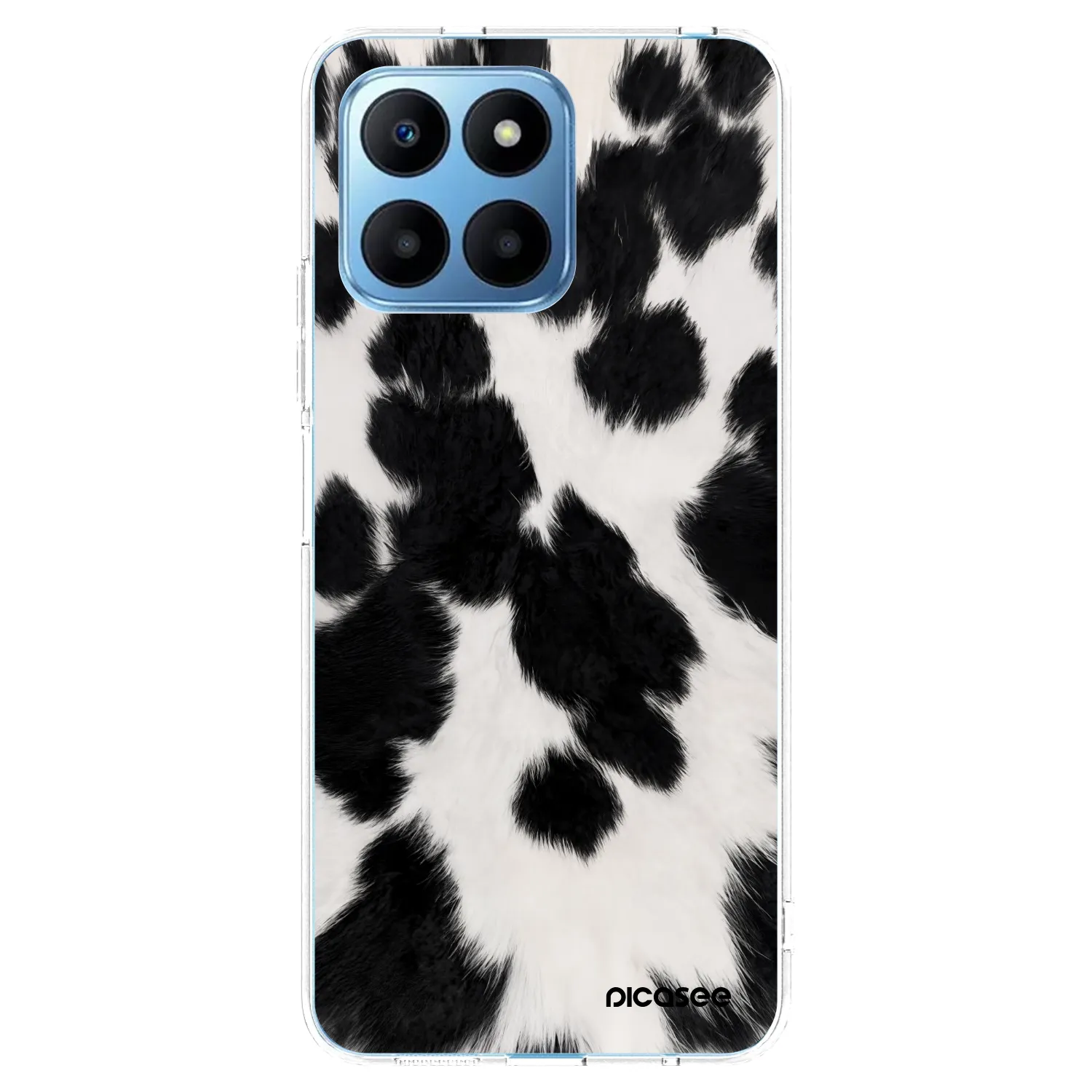 Picasee silikónový prehľadný obal pre Honor 70 Lite - Black Moo