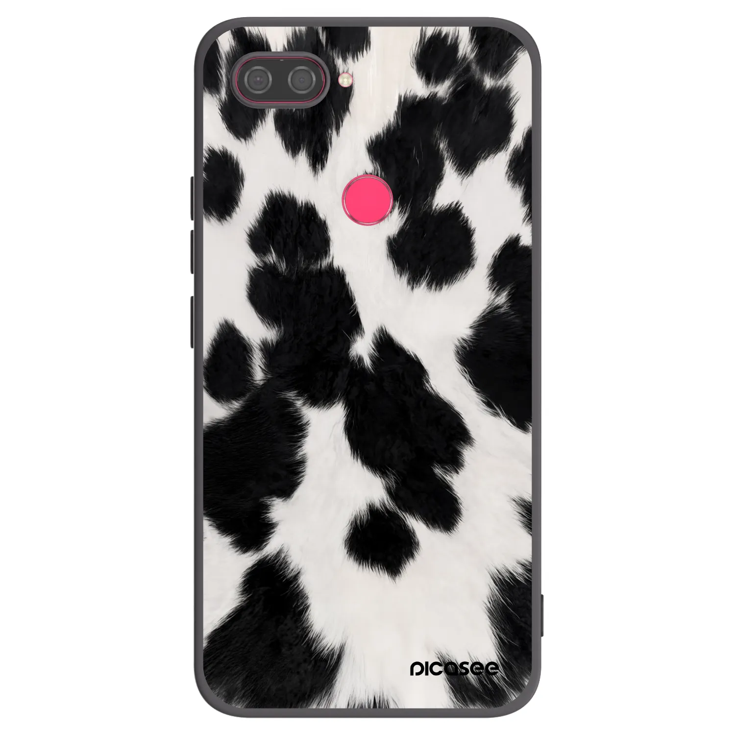 Picasee silikónový čierny obal pre Xiaomi Mi 8 Lite - Black Moo