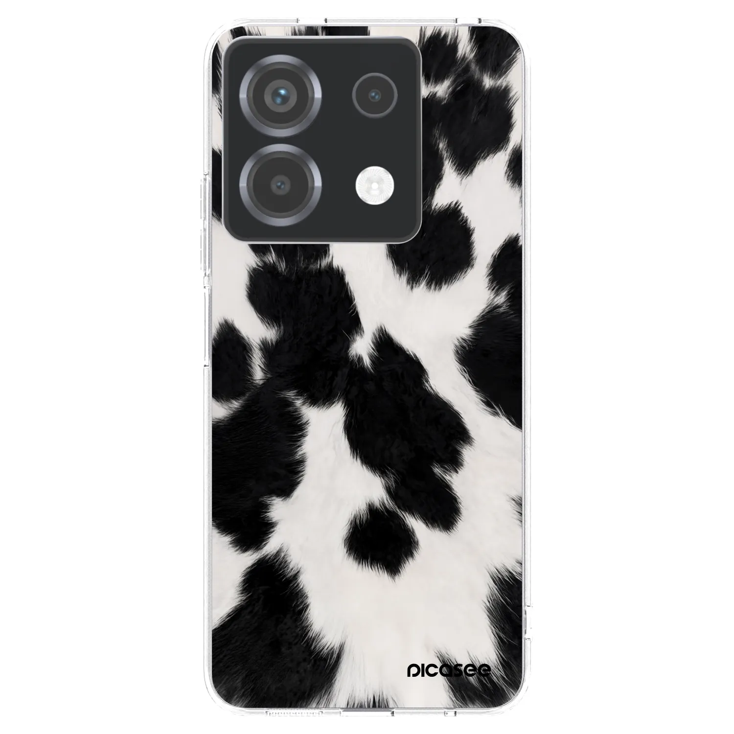 Picasee silikónový prehľadný obal pre Xiaomi Poco X6 - Black Moo