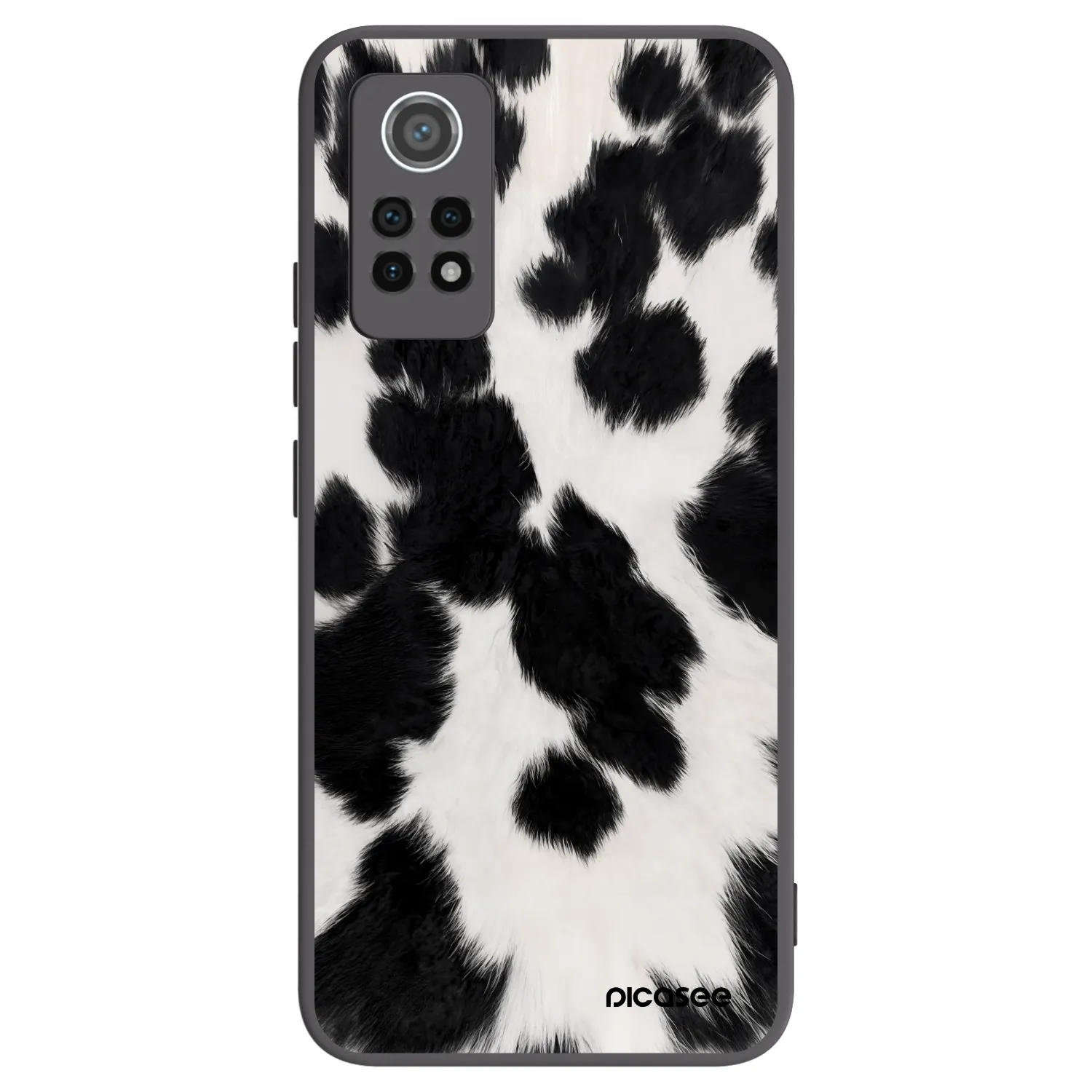 Picasee silikónový čierny obal pre Xiaomi Redmi Note 12 Pro 4G - Black Moo