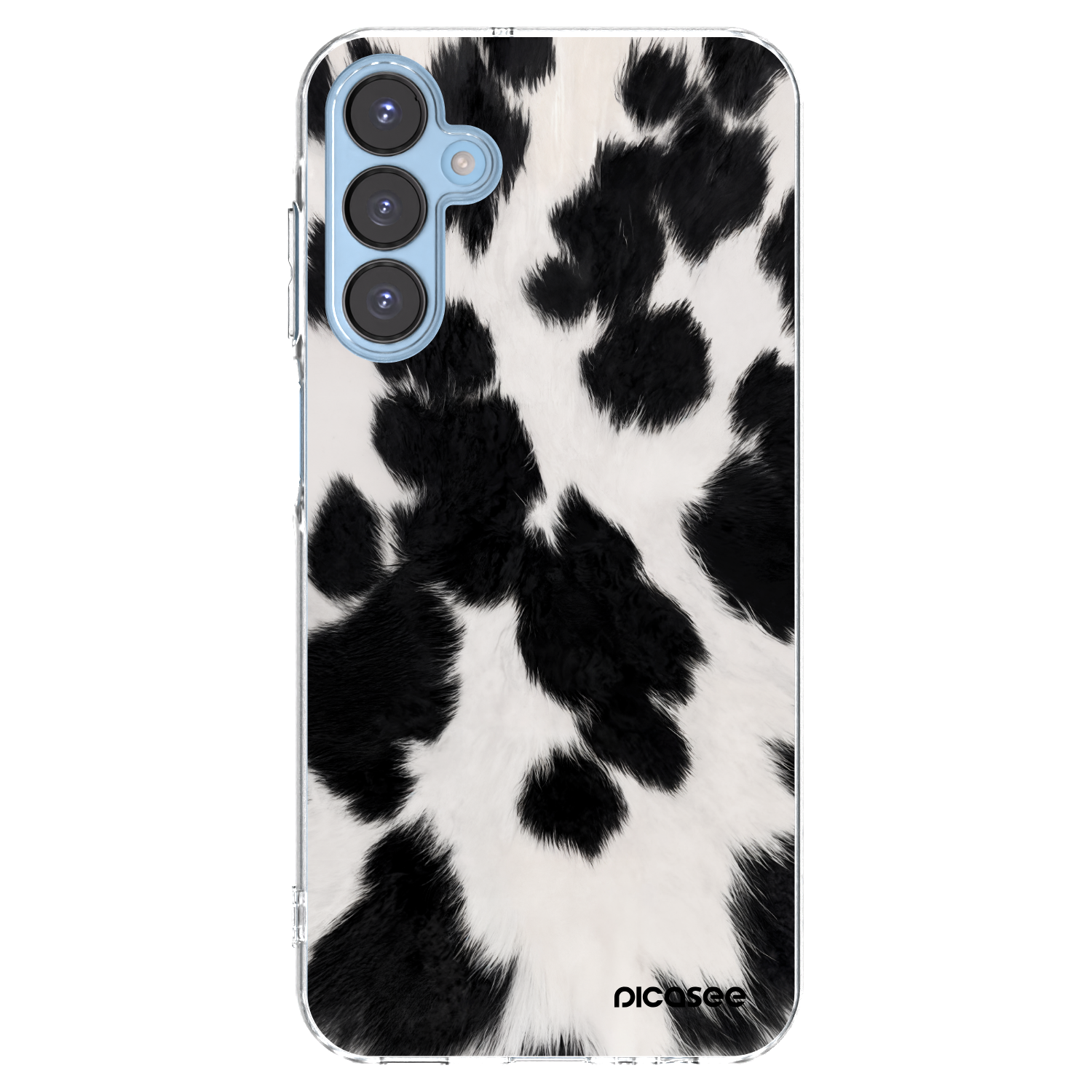 Picasee silikónový prehľadný obal pre Samsung Galaxy A15 A156B 5G - Black Moo