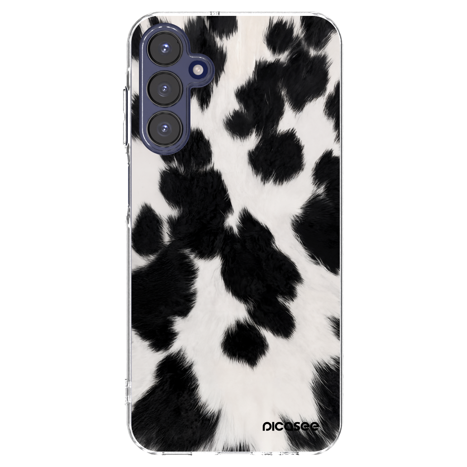 Picasee silikónový prehľadný obal pre Samsung Galaxy A15 A155F 4G - Black Moo