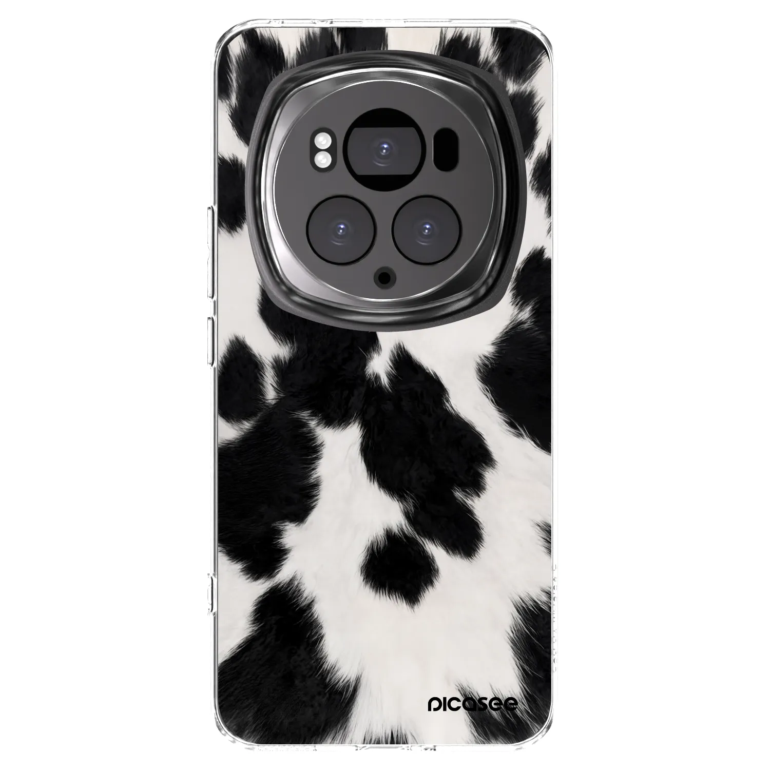 Picasee silikónový prehľadný obal pre Honor Magic6 Pro - Black Moo