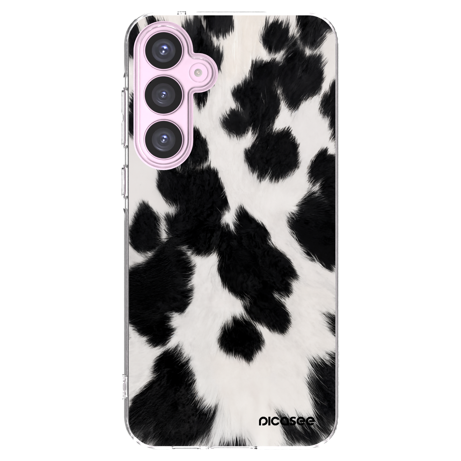 Picasee silikónový prehľadný obal pre Samsung Galaxy A55 5G A556B - Black Moo