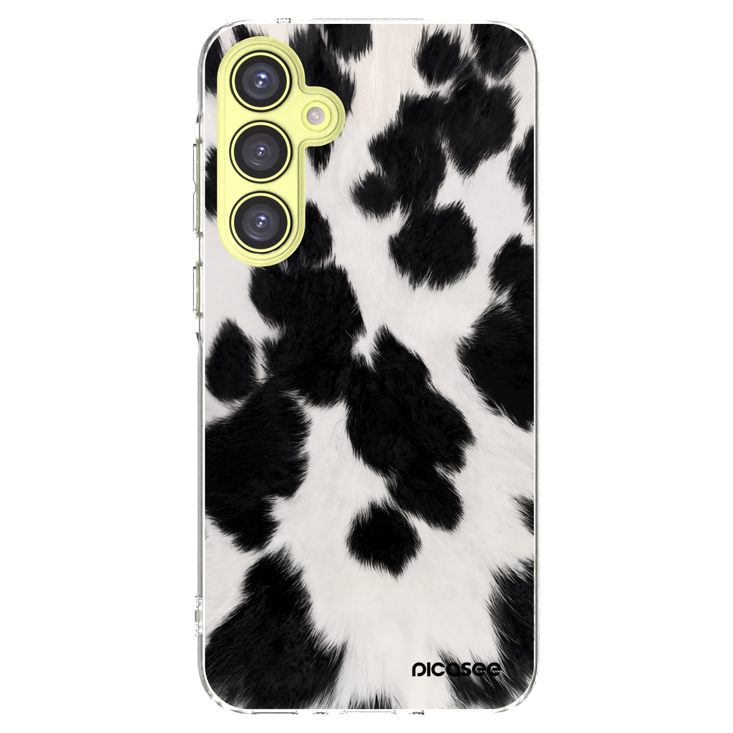 Picasee silikónový prehľadný obal pre Samsung Galaxy A35 5G A356B - Black Moo