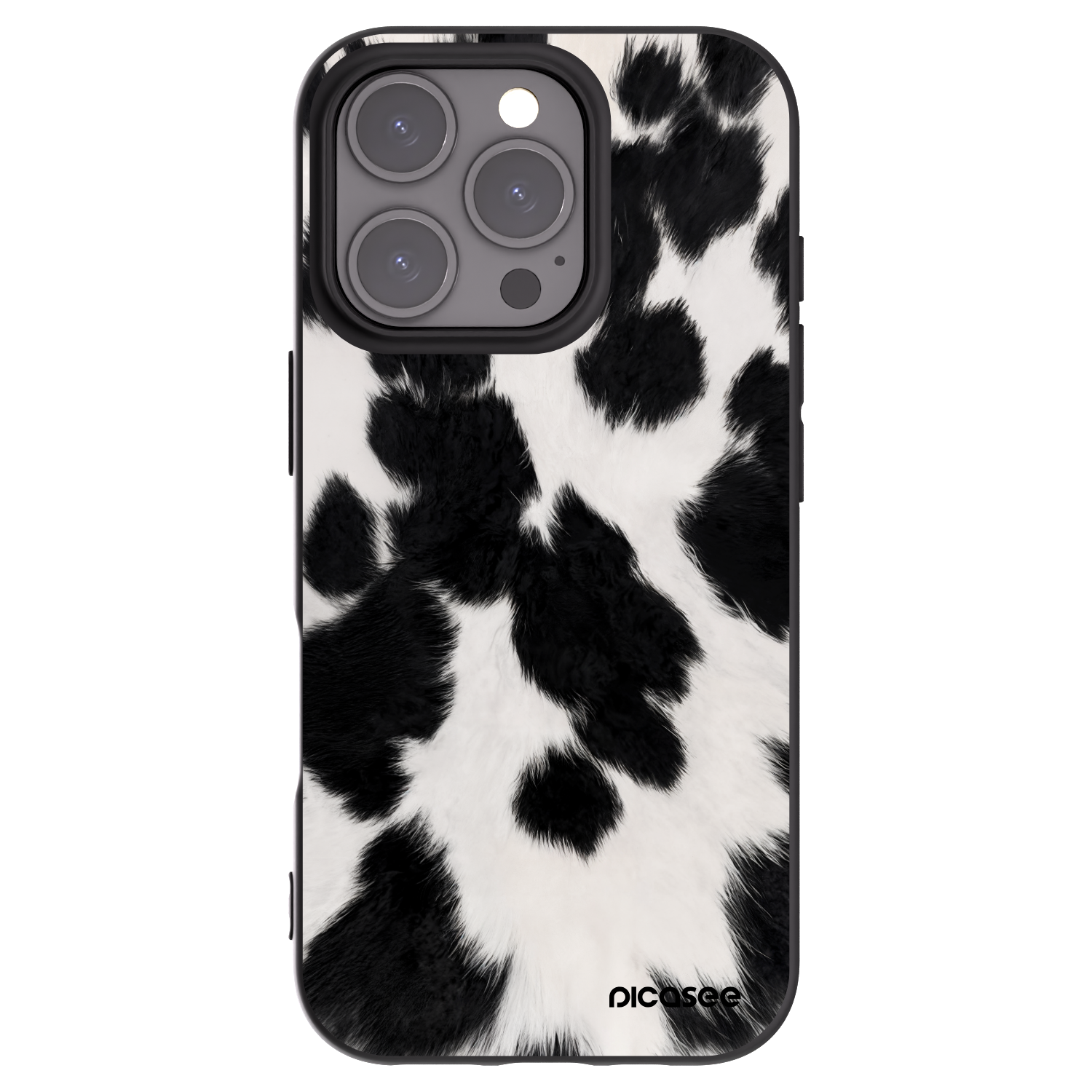 Silikónový čierny obal pre Apple iPhone 16 Pro - Black Moo