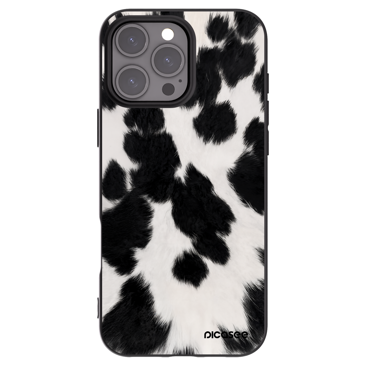 Silikónový čierny obal pre Apple iPhone 16 Pro Max - Black Moo