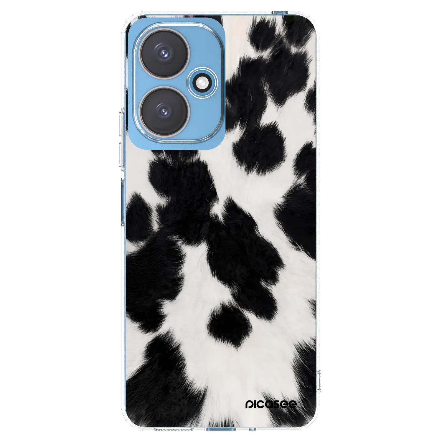 Picasee silikónový prehľadný obal pre Xiaomi Redmi 13C 5G - Black Moo