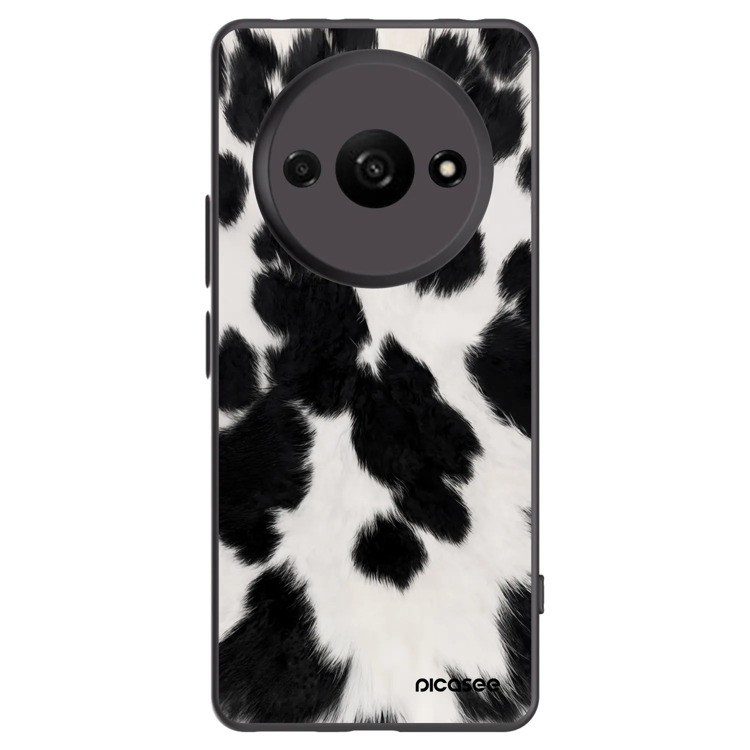 Picasee silikónový čierny obal pre Xiaomi Redmi A3 - Black Moo
