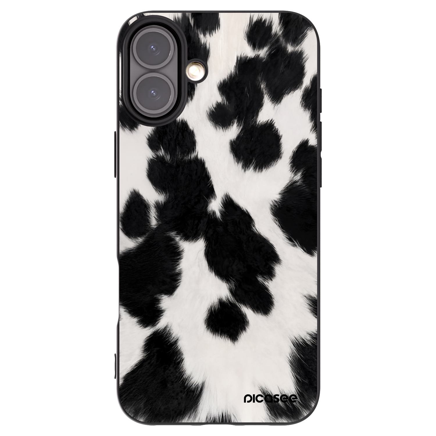 Picasee silikónový čierny obal pre Apple iPhone 16 Plus - Black Moo