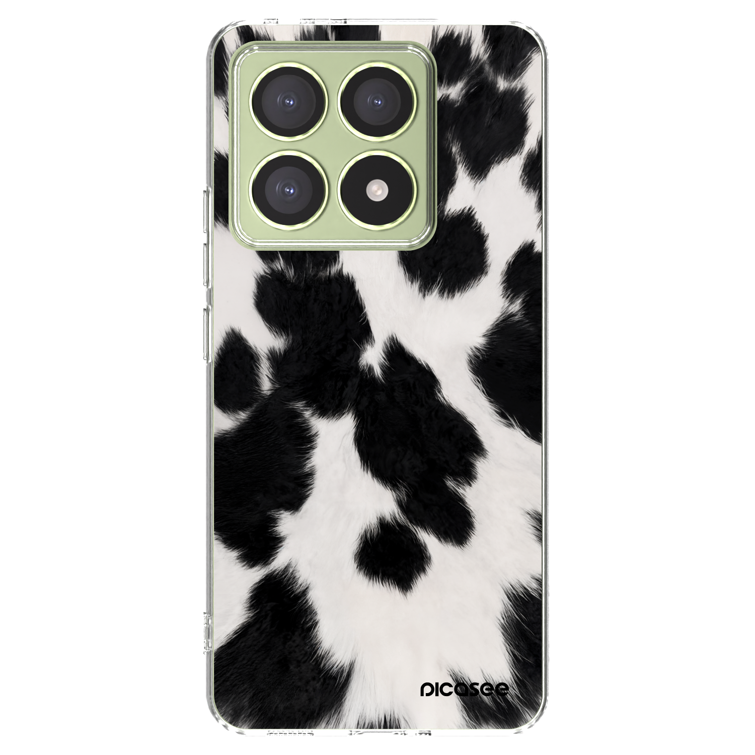 Picasee silikónový prehľadný obal pre Xiaomi 14T - Black Moo