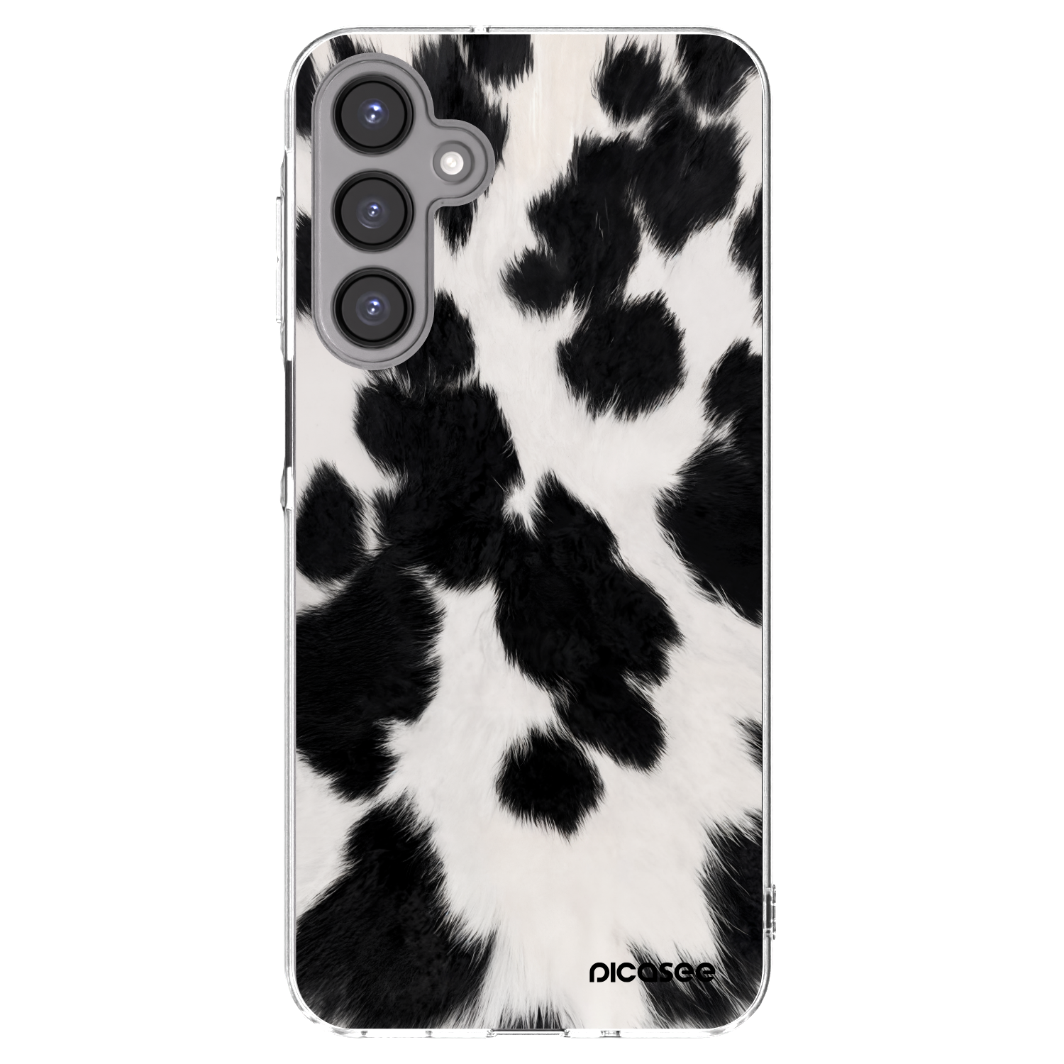 Picasee silikónový prehľadný obal pre Samsung Galaxy A16 5G - Black Moo
